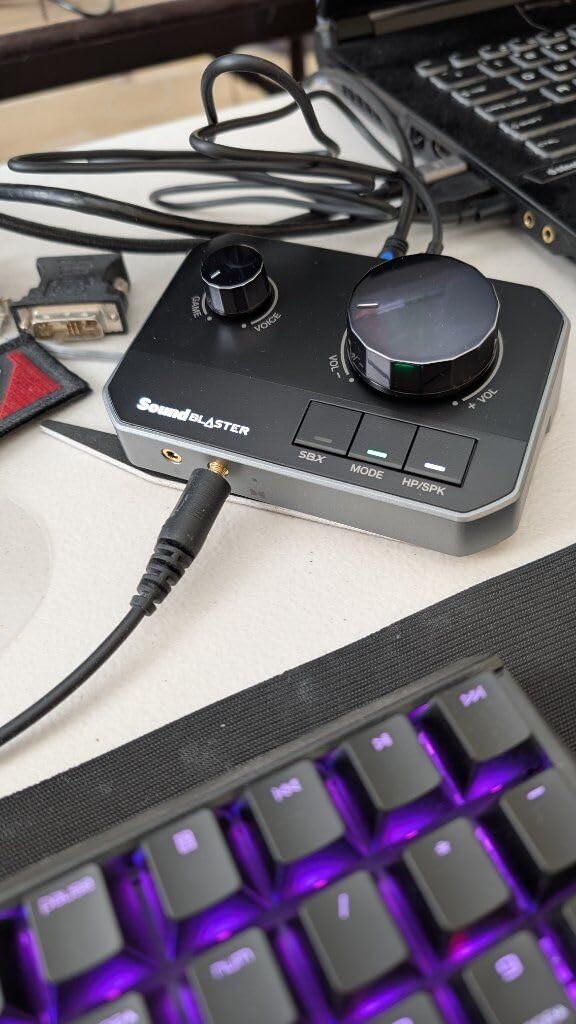 Sound Blaster G8 - Hi-Res Gaming USB DAC with Dual USB Audio Mixing and Fully Customizable Acoustic Engine and 10-Band Equalizer customer photo 1