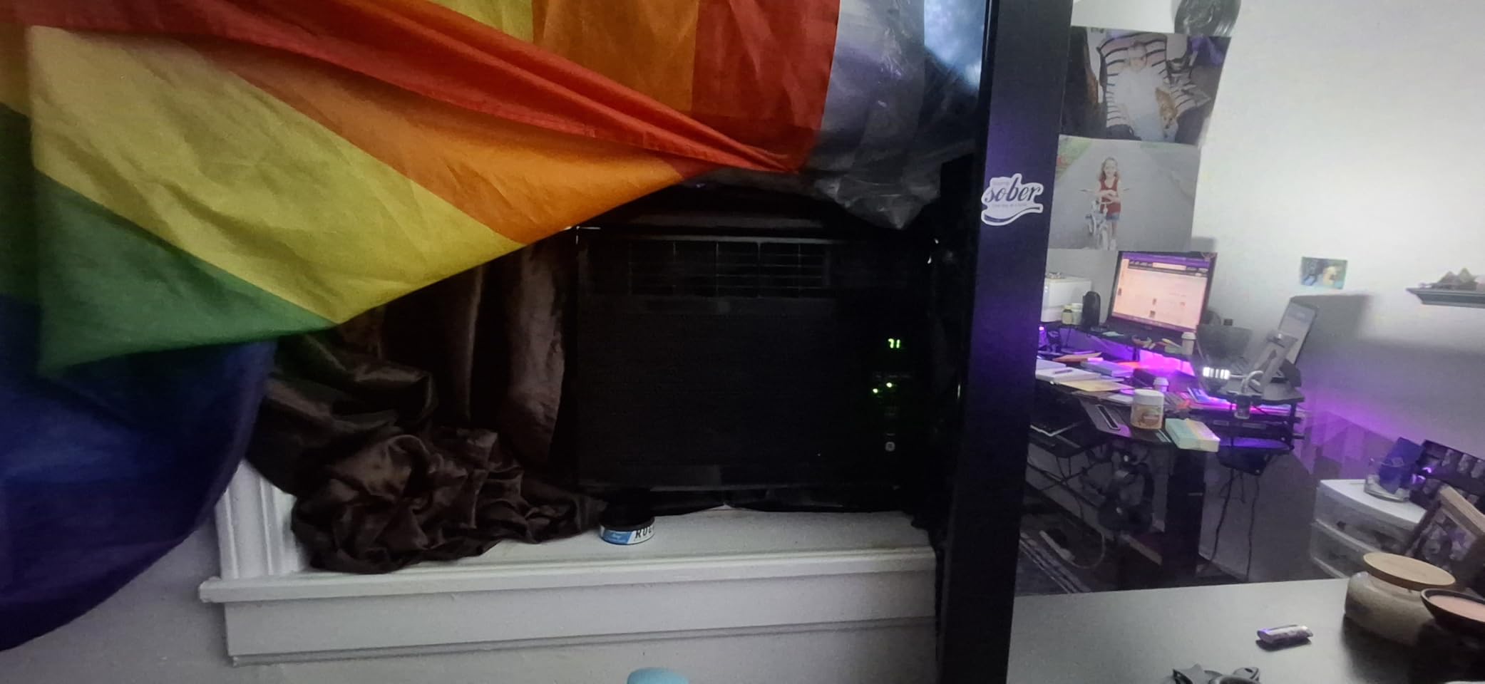 GE Window Air Conditioner Unit, 6,000 BTU for Small Rooms up to 250 sq ft. with Adjustable Fan and Cooling Settings, Perfect for Small Bedroom or Living Room, Easy Install Kit Included, White customer photo 1