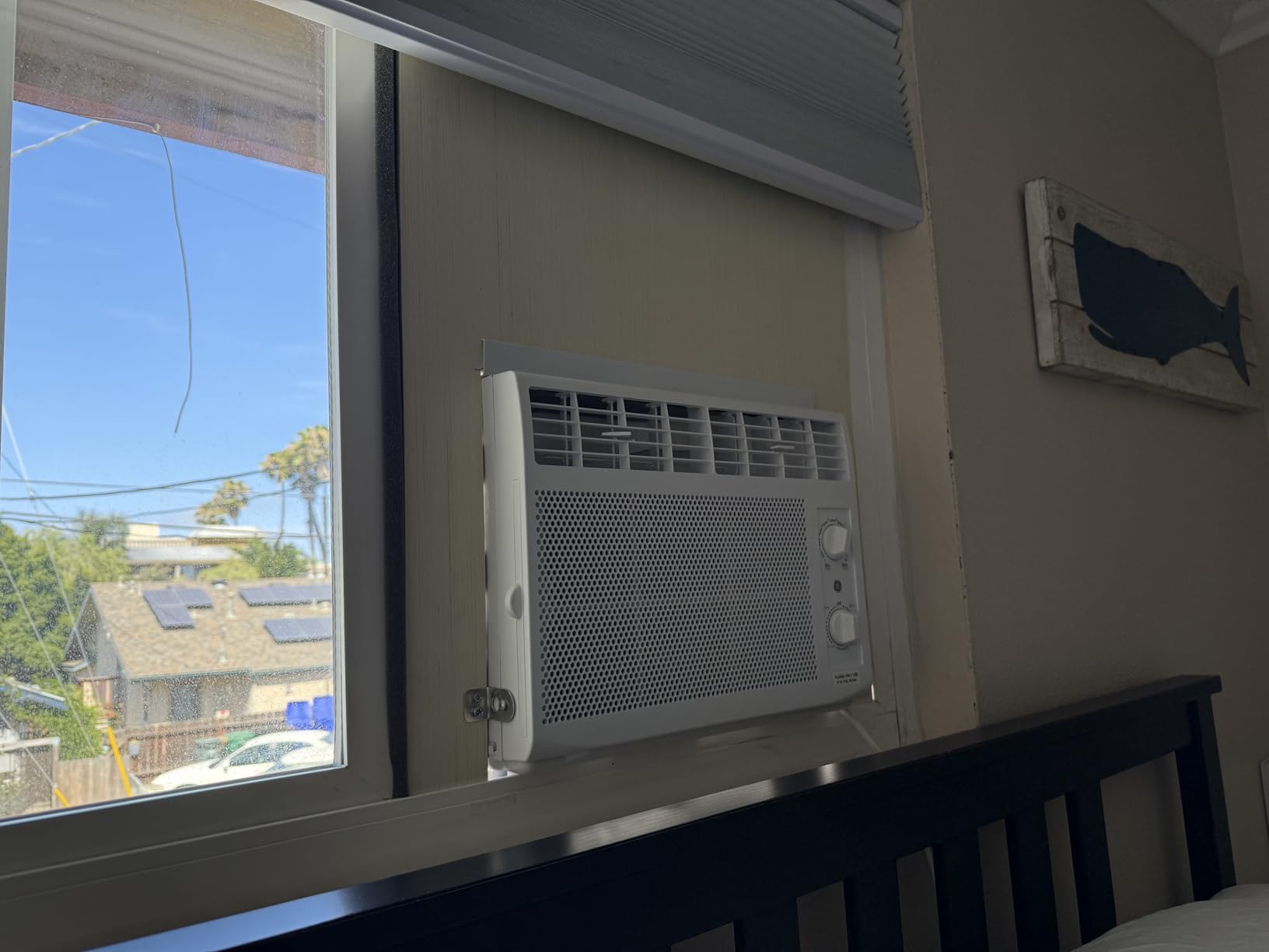 GE Window Air Conditioner 5,000 BTU AC Unit for Small Spaces up to 150 sq ft with Manual Controls & 2 Cooling Modes, Easy Install Kit, White customer photo 2