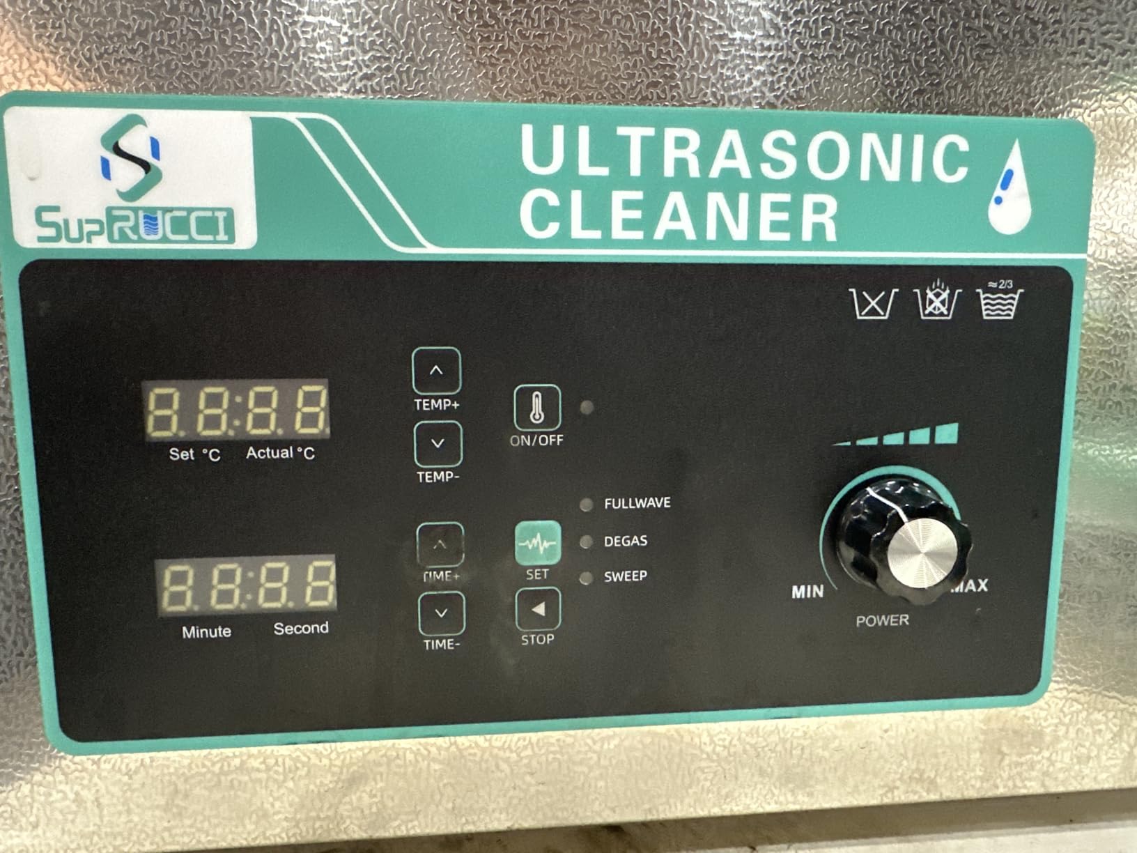 Ultrasonic Cleaner 20L with Adjustable Power & Sweep, 480W Ultrasonic Carburetor Cleaner, Digital Timer and Heater, Heavy-Duty Parts Cleaner for Industrial, Motorcycle, and Hardware Tools customer photo 1