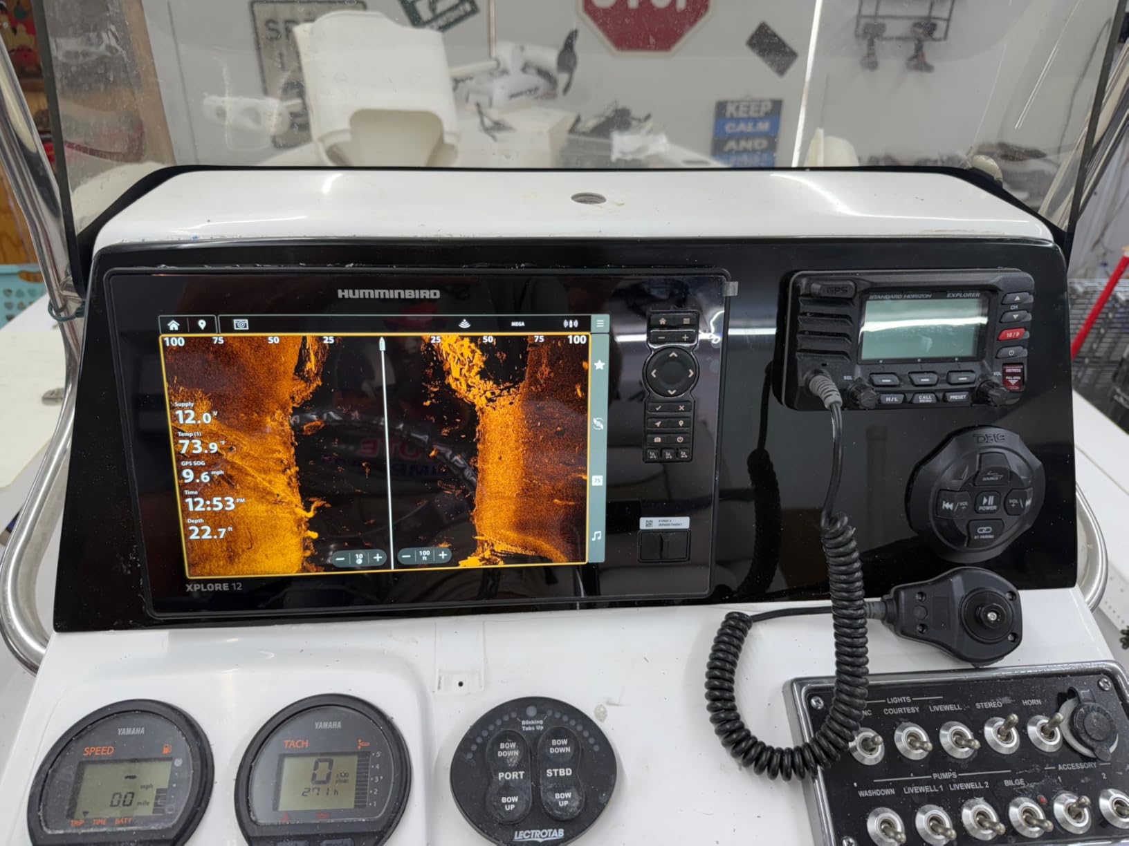 XPLORE Series GPS Fish Finder MEGA Side Imaging+ & HD Touchscreen Display customer photo 3