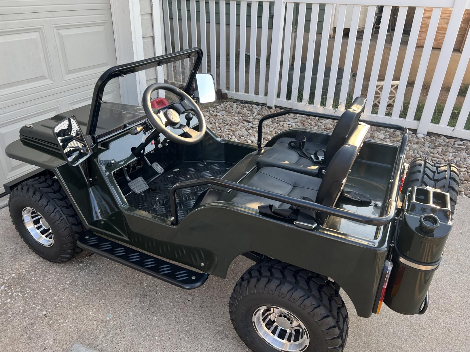 Ranger 150 Go Kart with 3-Speed Semi-Automatic Transmission w/Reverse, Big 18