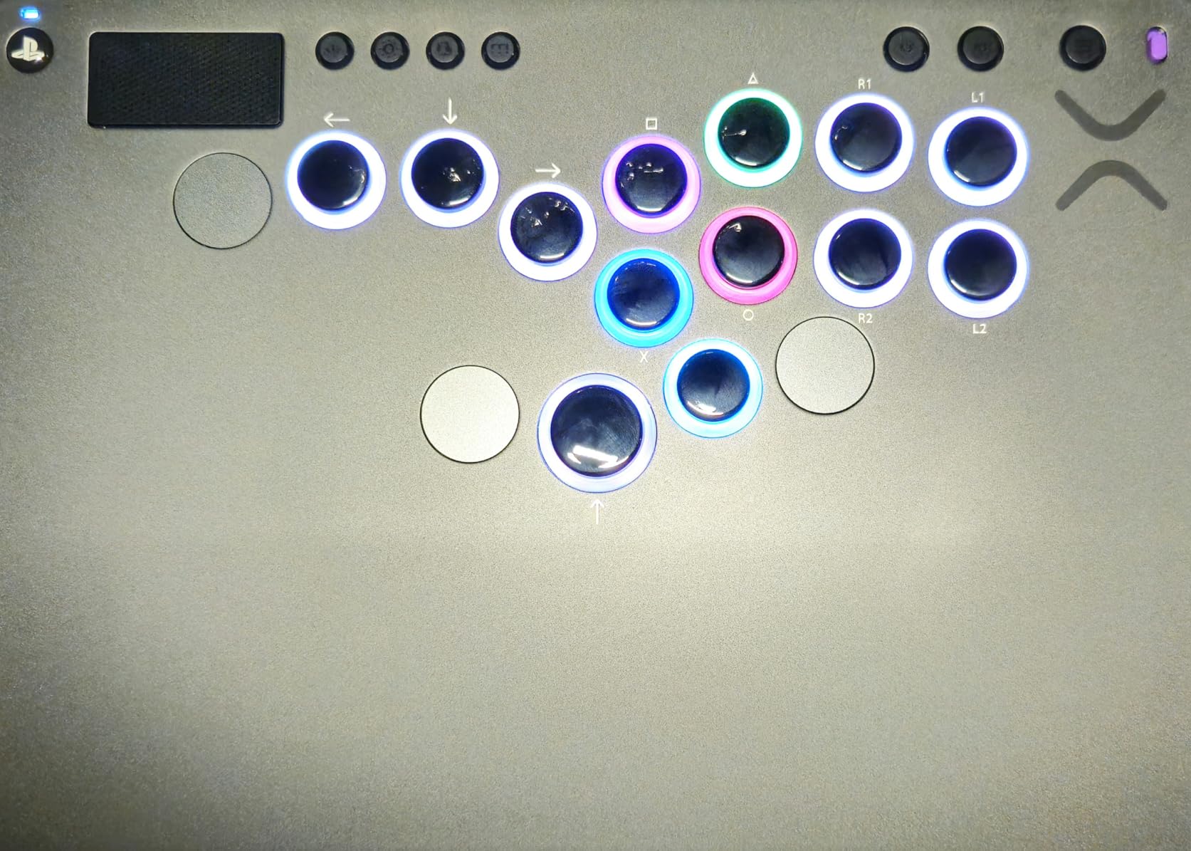 Turtle Beach Victrix Pro KO Leverless All Button Fight Stick, Officially Licensed for Xbox Series X|S, Xbox One, Windows 10/11 PC, Customizable eSports Tournament Ready Arcade Controller, Gray customer photo 1