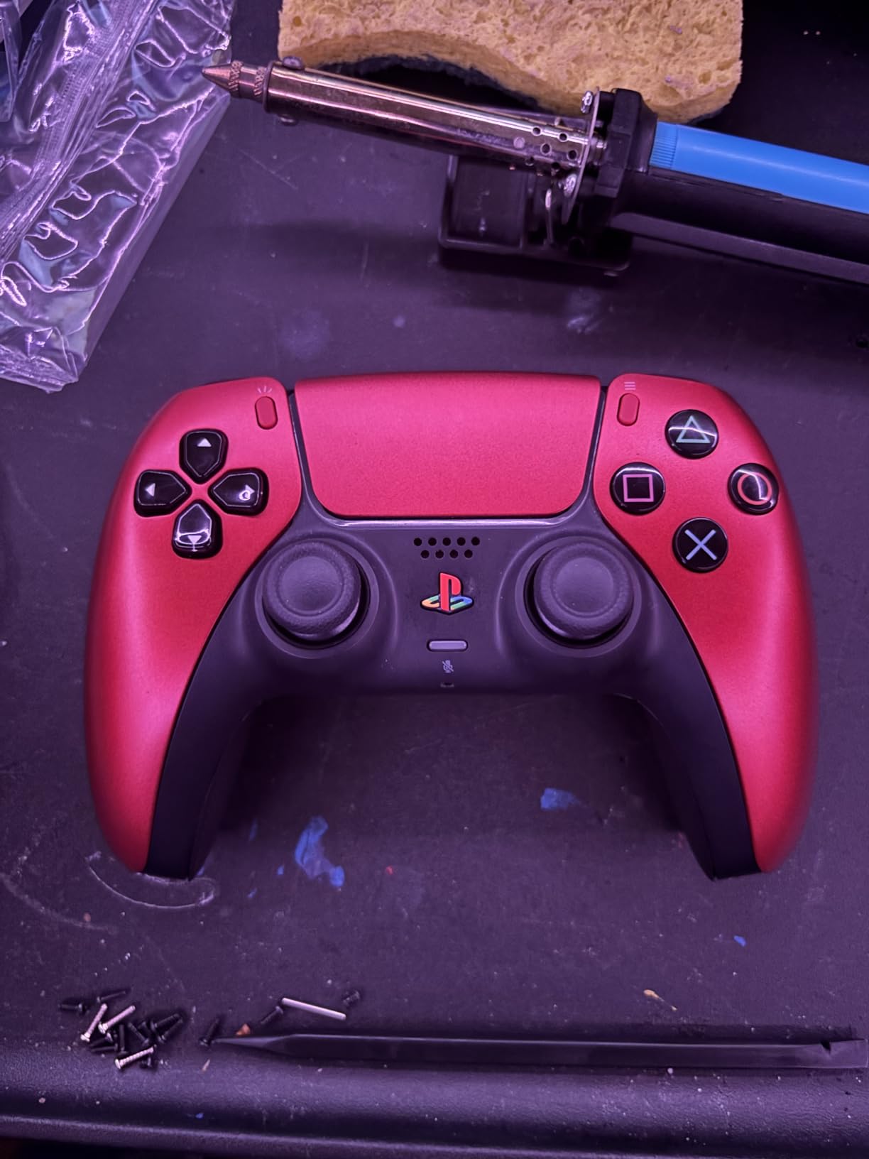 RISE4 Plus MAX Back Paddles Kit with Clicky Trigger Stops & Rubberized Grip for PS5 Controller BDM-030 040 050, Remappable Back Buttons Kit for PS5 Controller - Black - NO Controller customer photo 2