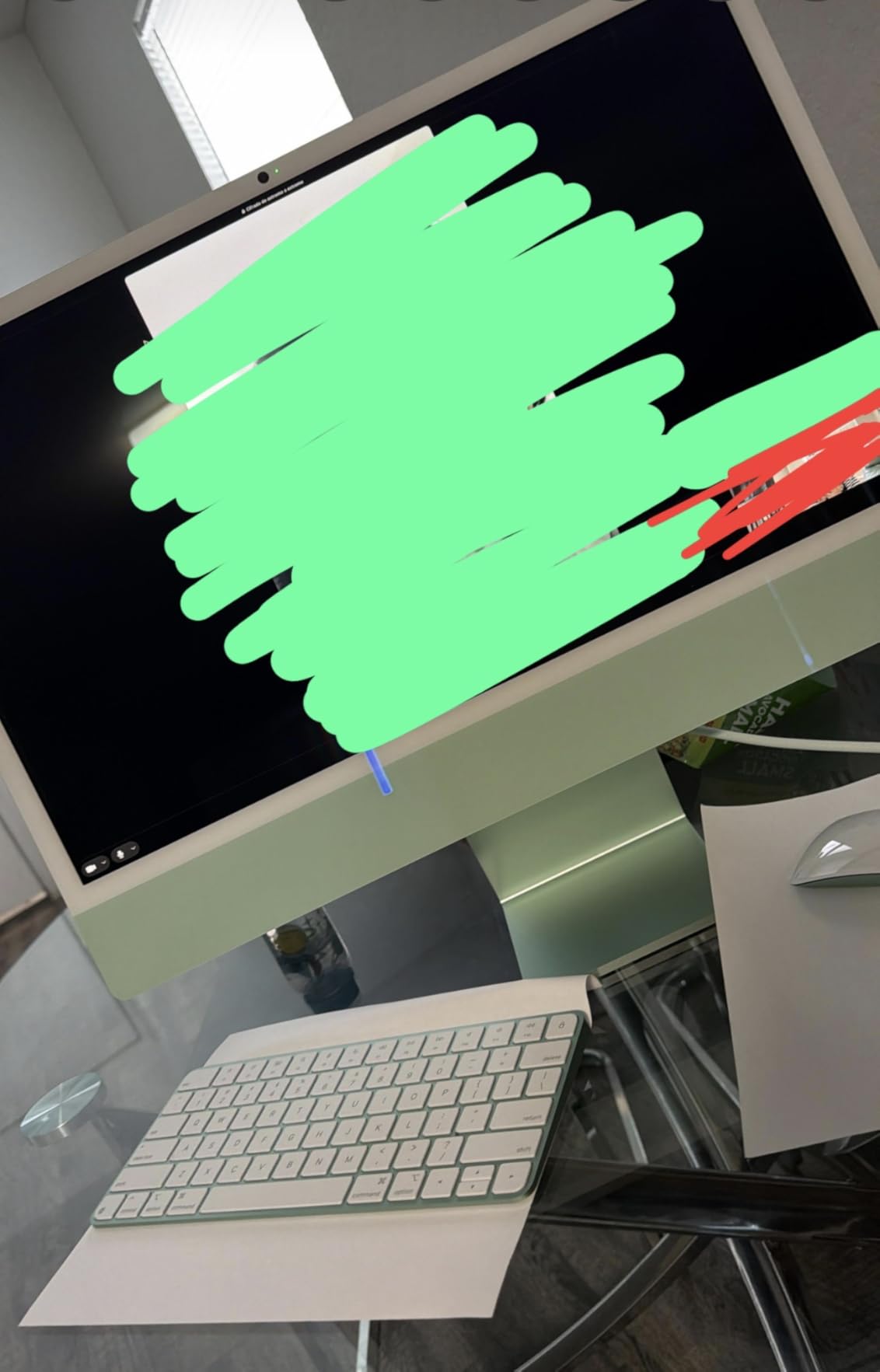 2024 iMac All-in-One Desktop Computer with M4 chip with 8-core CPU and 8-core GPU: Built for Apple Intelligence, 24-inch Retina Display, 16GB Unified Memory, 256GB SSD Storage; Silver customer photo 1