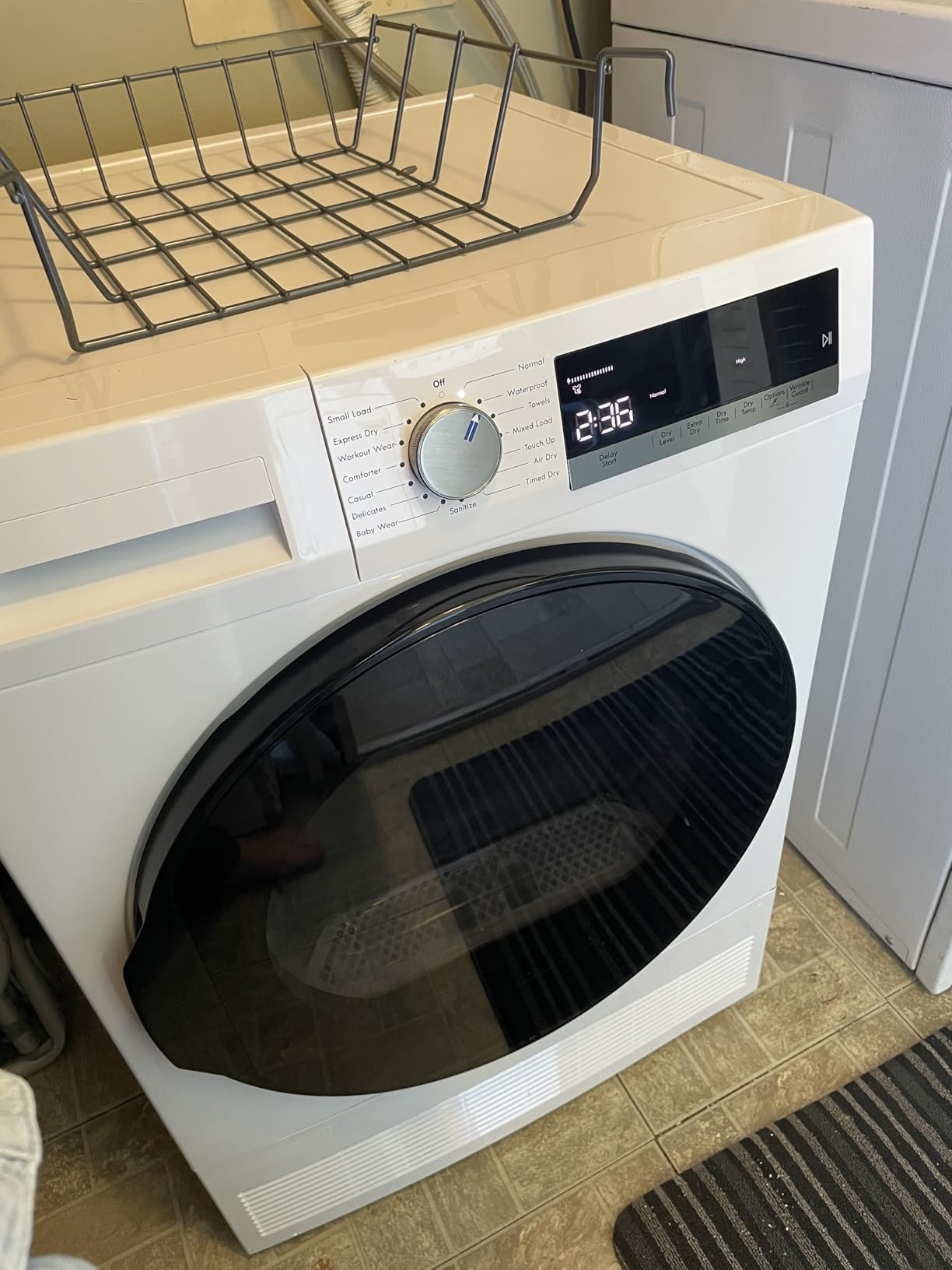 Kenmore 4.0 cu. ft. Ventless Compact Front Load Electric Dryer - with Guard to Reduce Wrinkles & Static - Smart Sensor Drying - LED - ENERGY STAR Certified - White customer photo 2