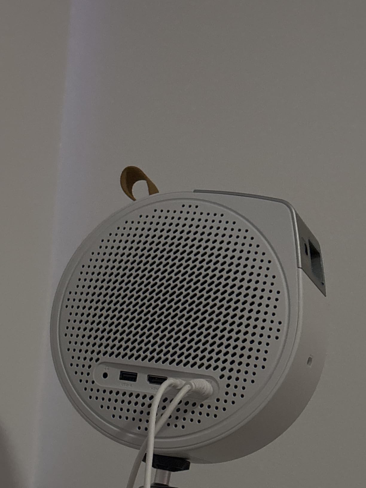 BenQ GV50 Laser Portable Projector, 500 Lms, Native 1080p, 4K Supported, Ceiling Projection, Tripod Base, Rotating Angle, Google TV, Certified Netflix, WiFi & Bluetooth, Deep Woofer Built in Speaker customer photo 1