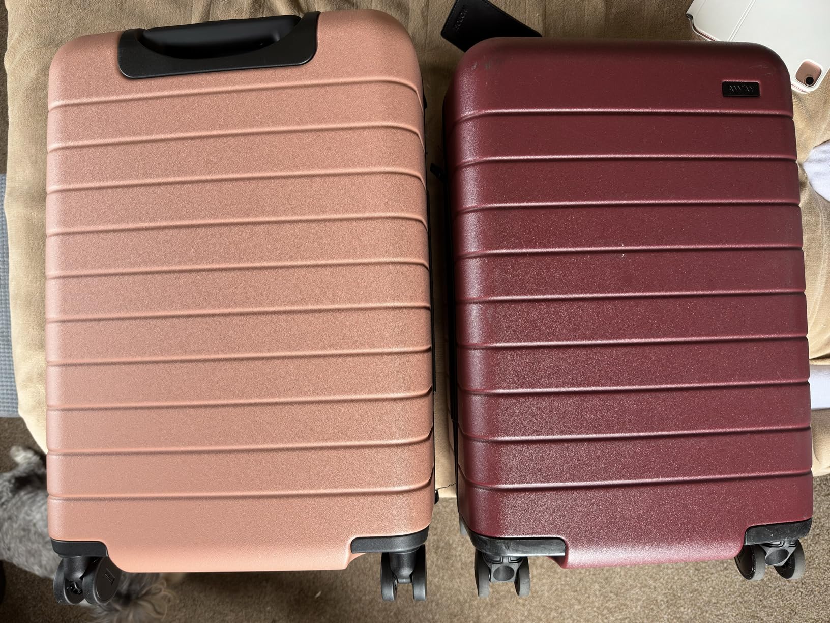 Away Bigger Carry-On Luggage, Lightweight Hardside Large Suitcase with Spinner Wheels, TSA Lock, Airline Approved, Jet Black customer photo 1