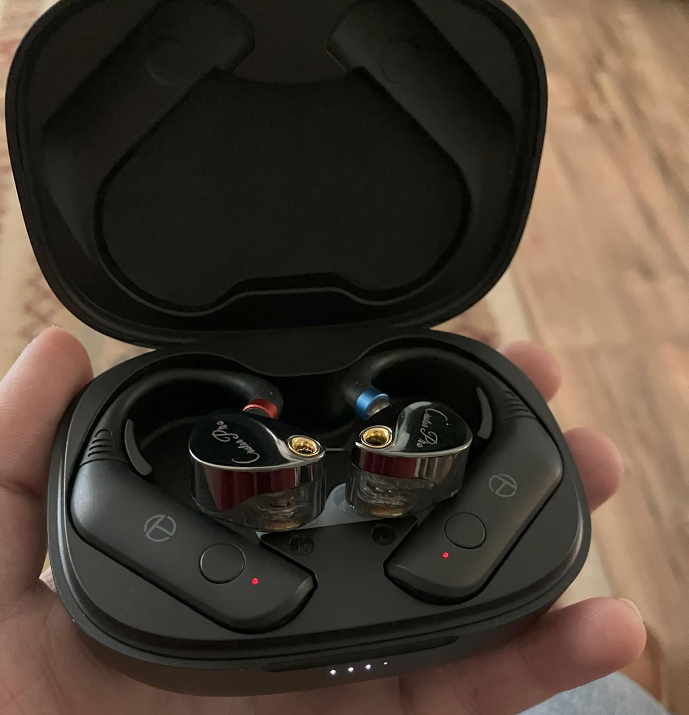 KZ Castor Pro Tunable in Ear Monitor, HiFi Improved Bass in Ear Headphone, Dual-Dynamic Driver Gaming Earbuds, IEM Earphones with 2PIN-C Detachable Cable customer photo 1