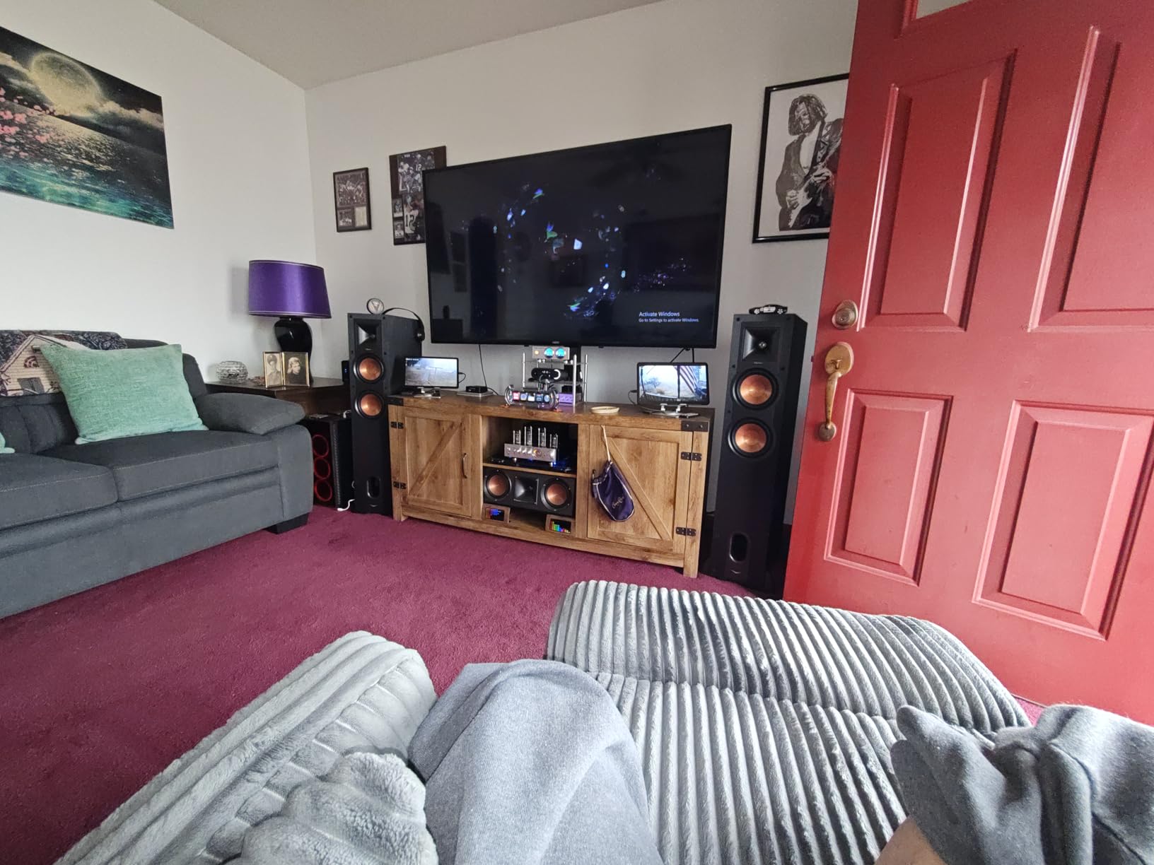 ICE COOREL Laptop Cooling Pad with 8 Cooling Fans, Cooling Pad for Laptop Fan 13-15.6 Inch, Laptop Cooler Stand with 6 Height Adjustable, Notebook Cooler Pad with Two USB Port [2025 Version] customer photo 1