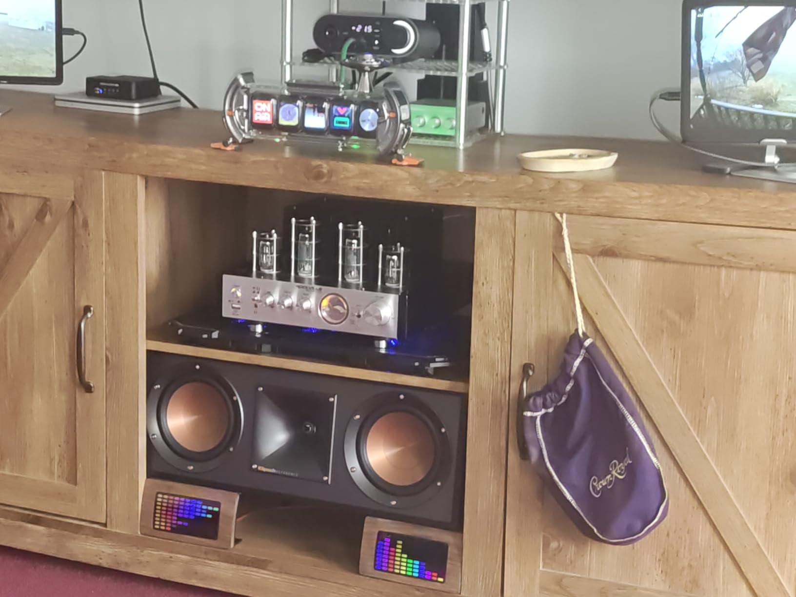 ICE COOREL Laptop Cooling Pad with 8 Cooling Fans, Cooling Pad for Laptop Fan 13-15.6 Inch, Laptop Cooler Stand with 6 Height Adjustable, Notebook Cooler Pad with Two USB Port [2025 Version] customer photo 2