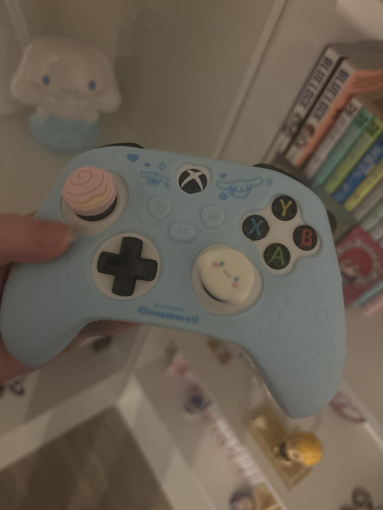 Cover Skin for Xbox Series X Controller, Soft Silicone Ergonomic Protective Cover Skin Case Compatible with Xbox Wireless Controller with 2 Thumb Grip Caps - DEG customer photo 1