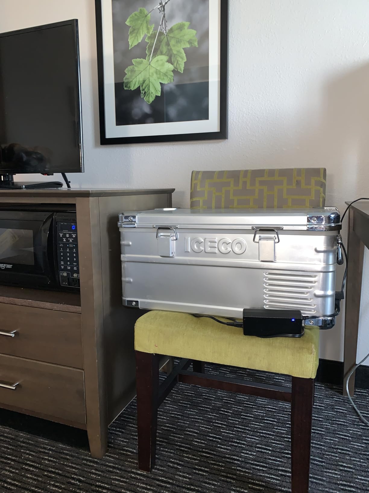 ICECO APL35 Dual Zone Portable Fridge Freezer, 37 Quart 12V Car Refrigerator with Secop Nano Compressor, Aluminum Electric Compressor Cooler 12/24V DC, 100-240V AC, -4℉~68℉, for RV,Camping,Travel customer photo 1