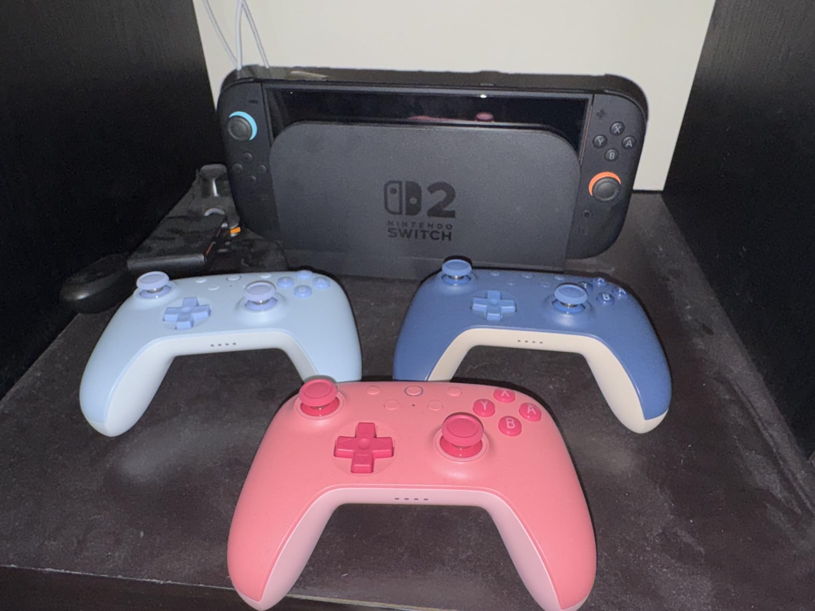 8BitDo Ultimate 2C Bluetooth Controller for Switch/Switch 2, Wireless Controller with 6-Axis Motion Control, Rumble Vibration, Refined D-Pad and Bumpers, and Hall Effect Joysticks (Pink) customer photo 1