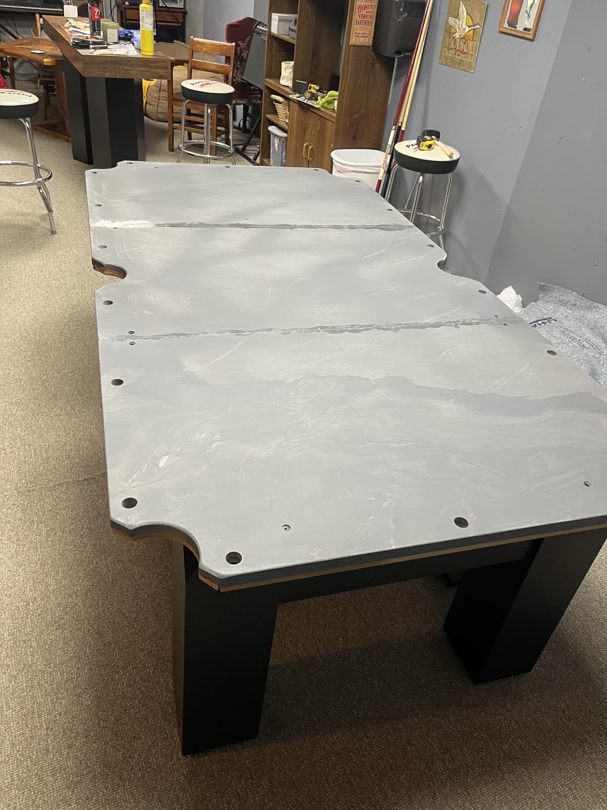 Regal Slate Billiard Pool Table with Professional 1