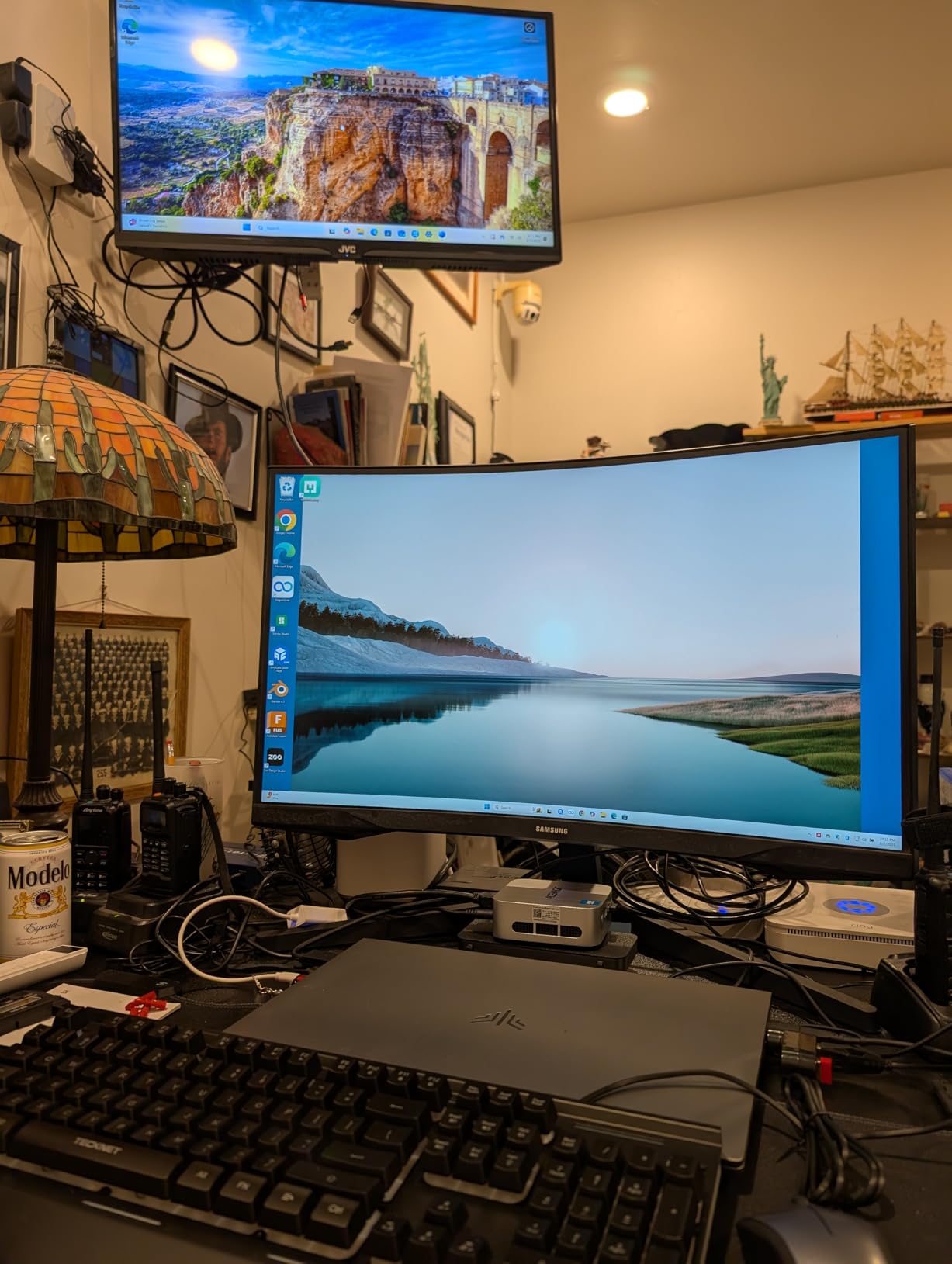 ACEMAGIC Mini PC Windows 11 Pro, AMD Ryzen 4300U(Beat 3500U/N150/N95, up to 3.7GHz), 16GB DDR4 RAM 512 SSD Mini Computers, 28W MAX Desktop 4K Triple Display/HDMI/WiFi/BT/LAN for Home Office Business customer photo 2