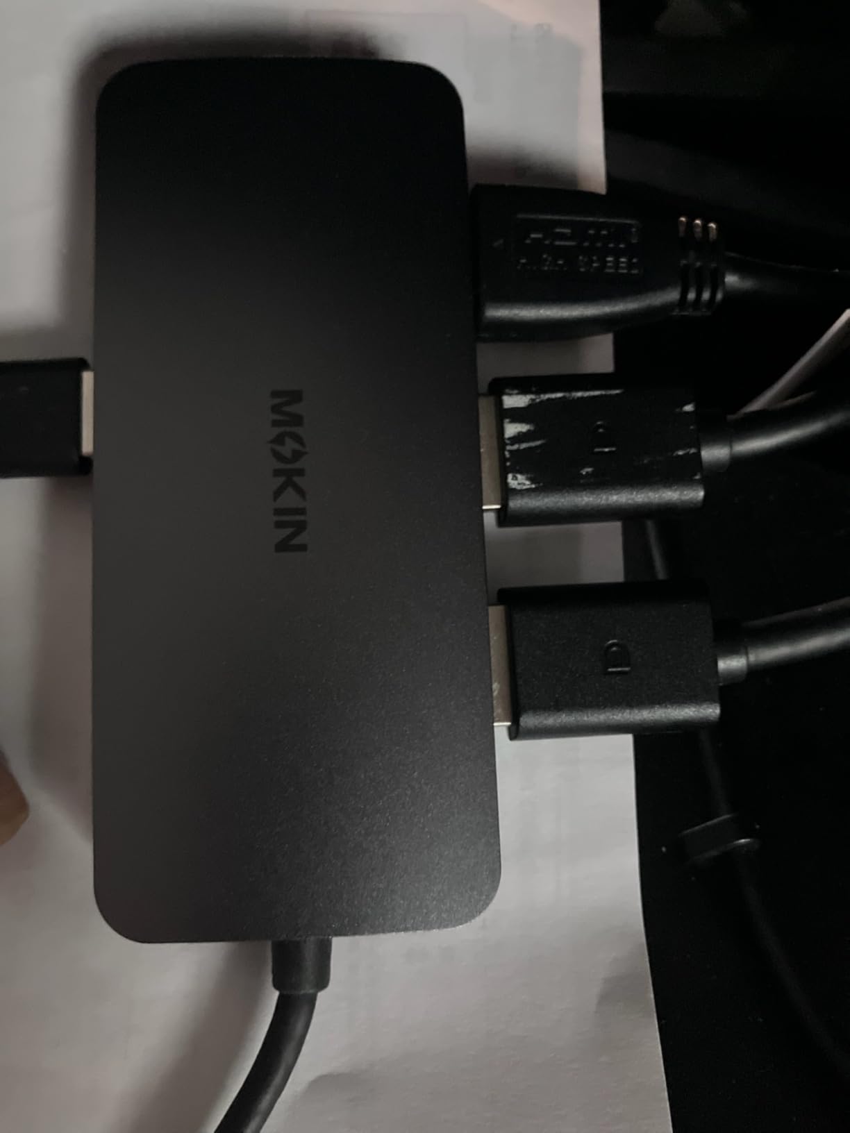 USB C Hub 10Gbps,MOKiN USB C Splitter with 4K@60Hz Video Output,100W PD Charging,Data Transfer,USB4 Multiport Dongle for MacBook Pro,iPad Pro and Type-C Devices customer photo 1
