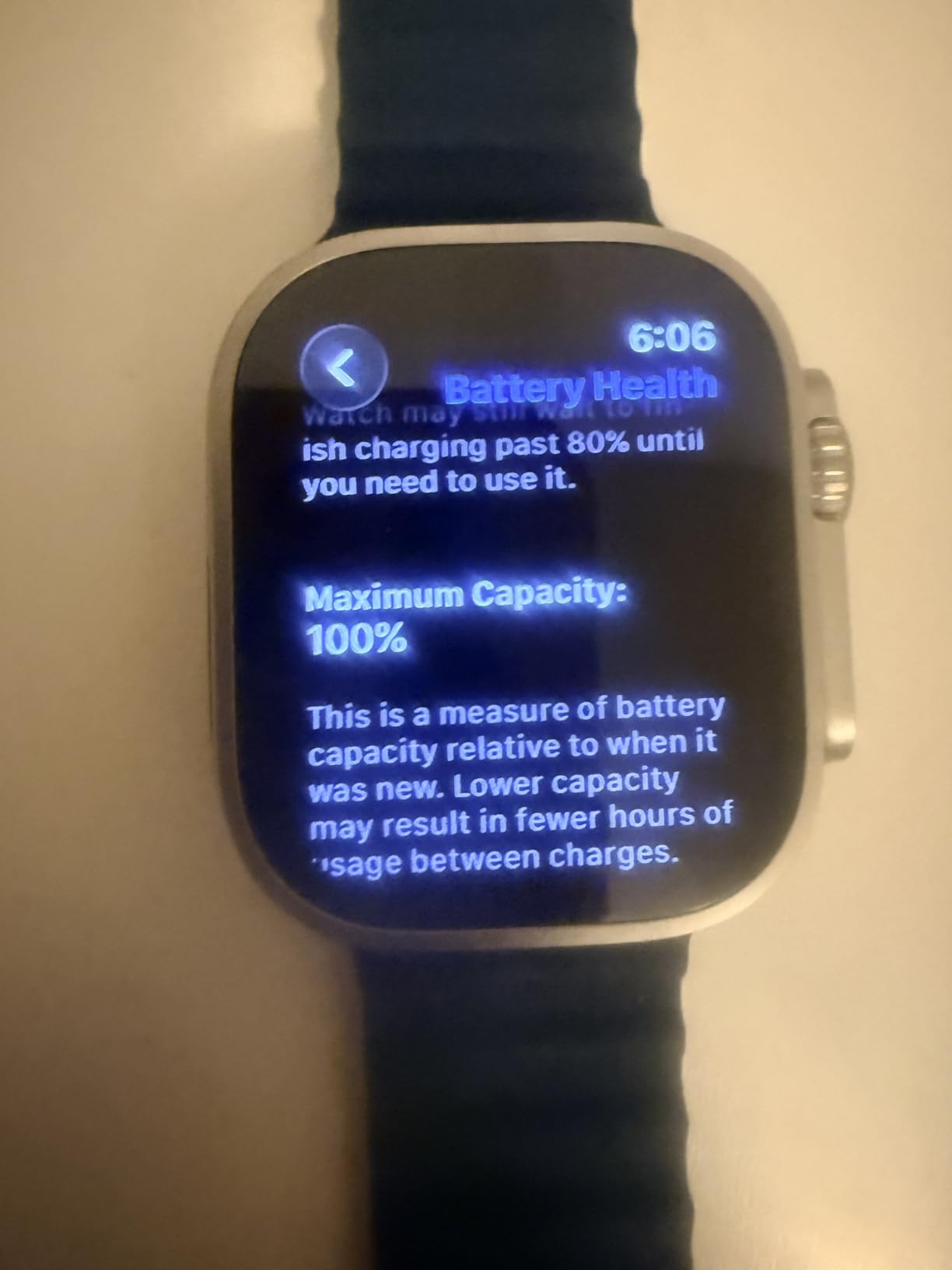 Apple Watch Ultra 2 [GPS + Cellular, 49mm] - Rugged Titanium Case with Blue Ocean Band, One Size (Renewed Premium) customer photo 2