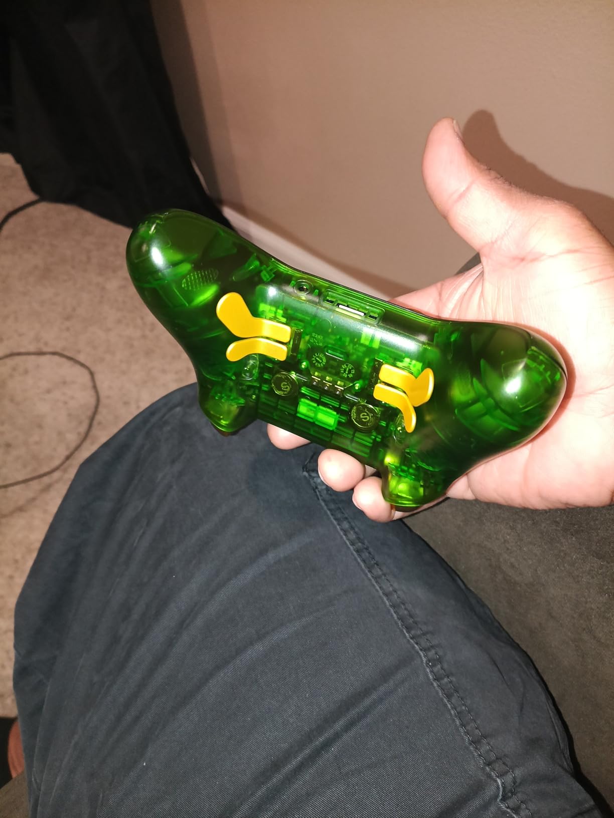 CHARM FOCUS 16-in-1 Metal Thumbsticks Replacement Kits for Xbox Elite Series 2, Xbox Elite 2 Controller Accessories, Includes Magnetic Joysticks, Paddles, Silicone Caps, D-Pads, 1 Tool (Volcano Red) customer photo 2