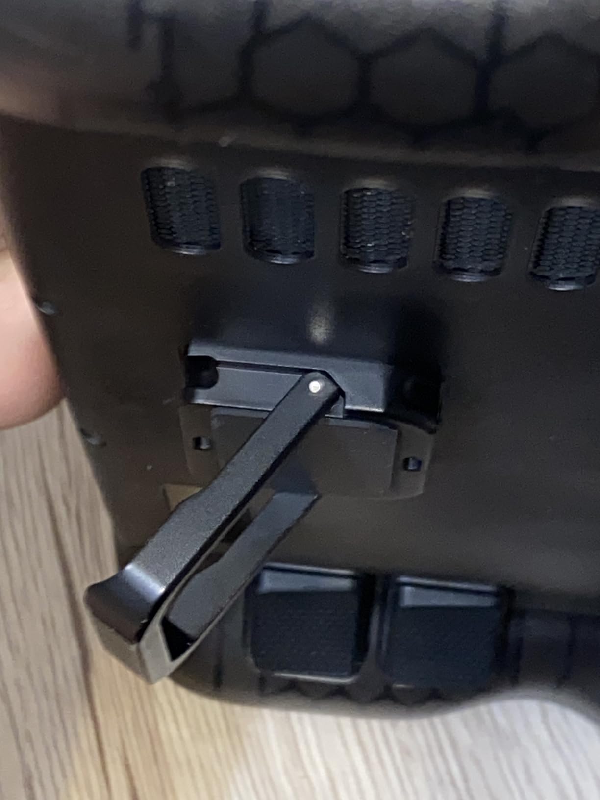 Cooling Modcase for Steam Deck LCD/OLED, Steam Deck Translucent Back Plate Accessories with Foldable Kickstand, Heat Management Shell Case, Easy Installation with Tools (Black) customer photo 2