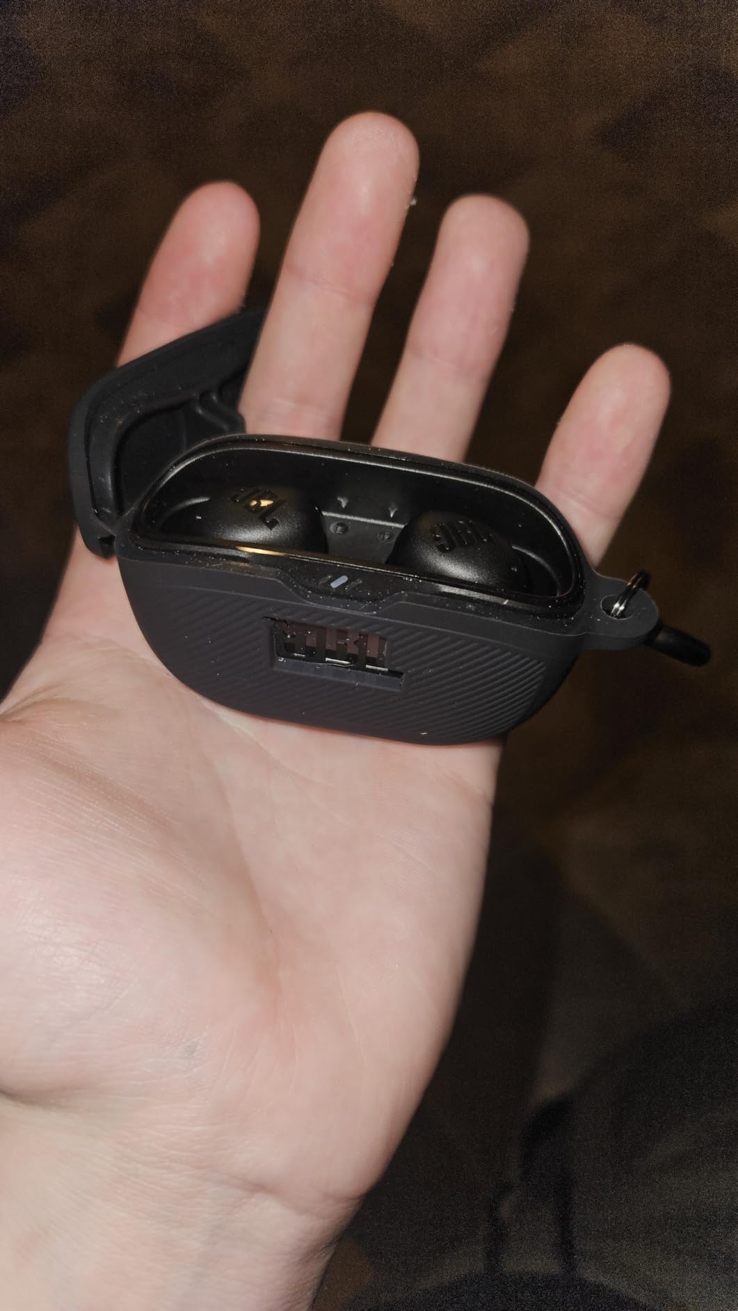 Vibe Buds 2 - True Wireless Noise Cancelling Earbuds with JBL Pure Bass Sound & Smart Ambient technology, 4mics for crisp, clear calls, up to 40Hrs of Playback, IP54 Dust & Water resistant (Black) customer photo 1