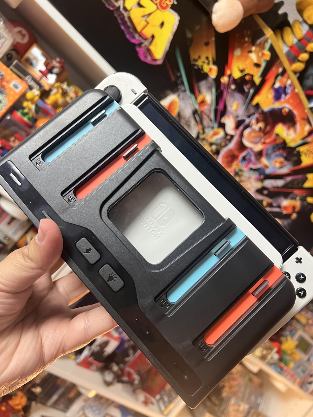 Switch Charging Dock for Joycons, Controller Charger Station for Nintendo Switch/OLED Model, 2 Hour Joycon Charger customer photo 1