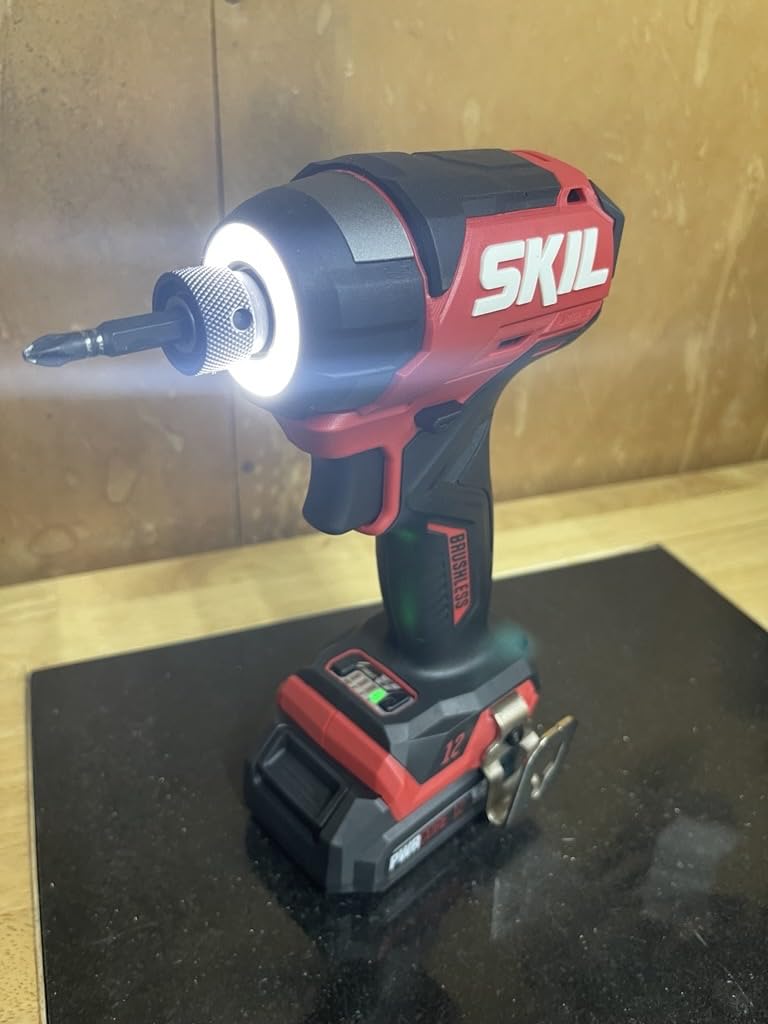 SKIL 20V Brushless 1/4 In. Hex Impact Driver Kit Including 2.0Ah Battery and Charger (ID6720B-10) customer photo 2