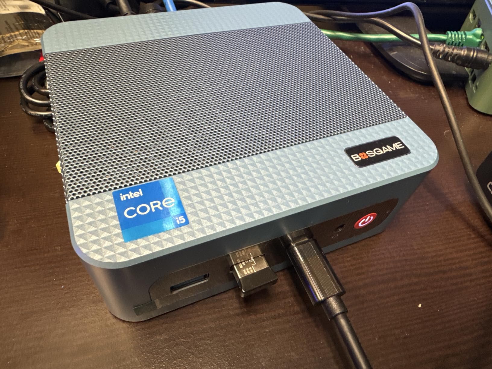 Mini PC Intel Core i5 12450H (8C/12T, up 4.4GHz), 16GB DDR4 RAM 512GB PCIe SSD, Mini Desktop Computer Dual LAN, USB3.2, WiFi6E, 4K Triple Display customer photo 1