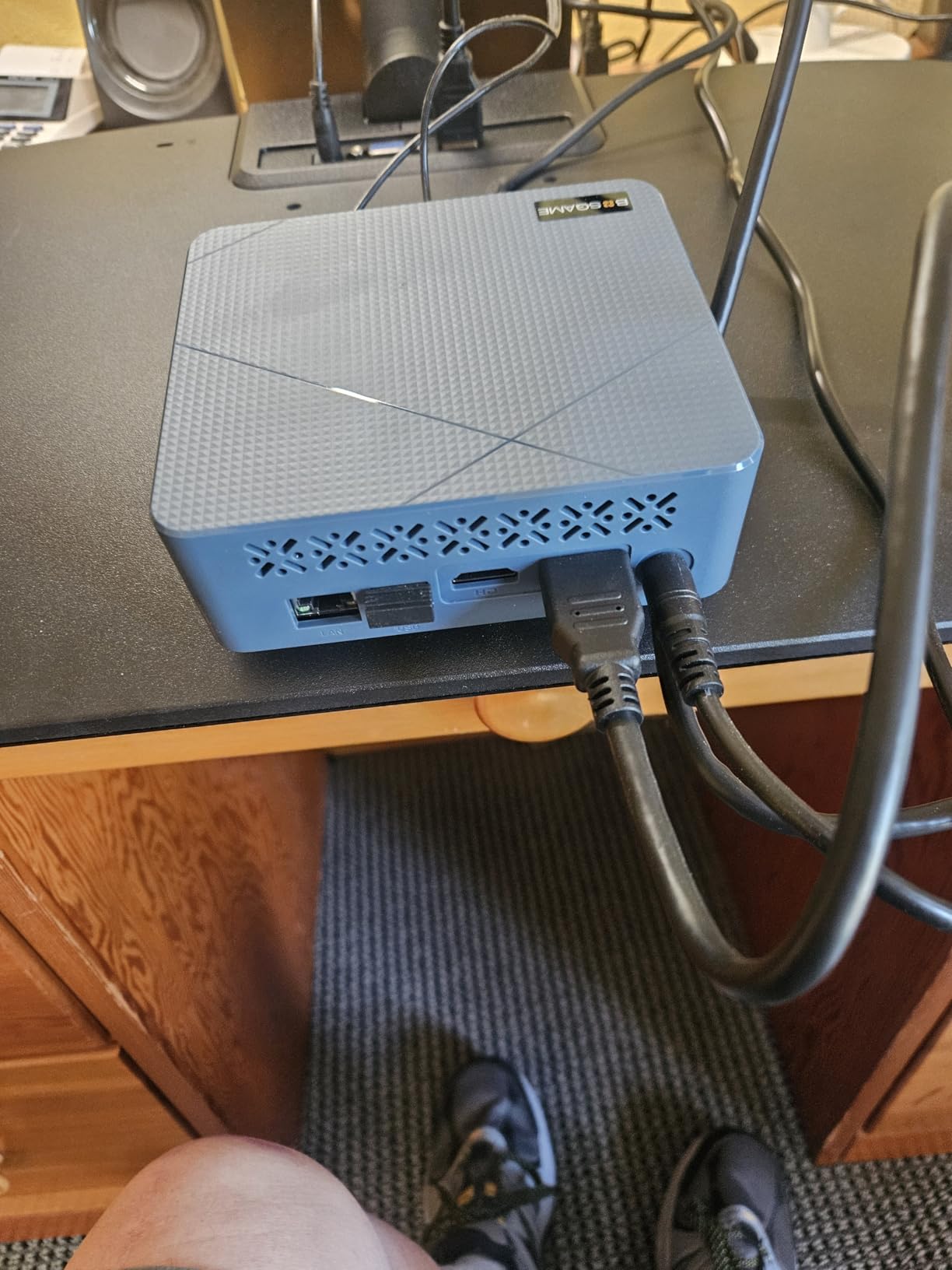 Mini PC Intel Core i5 12450H (8C/12T, up 4.4GHz), 16GB DDR4 RAM 512GB PCIe SSD, Mini Desktop Computer Dual LAN, USB3.2, WiFi6E, 4K Triple Display customer photo 2