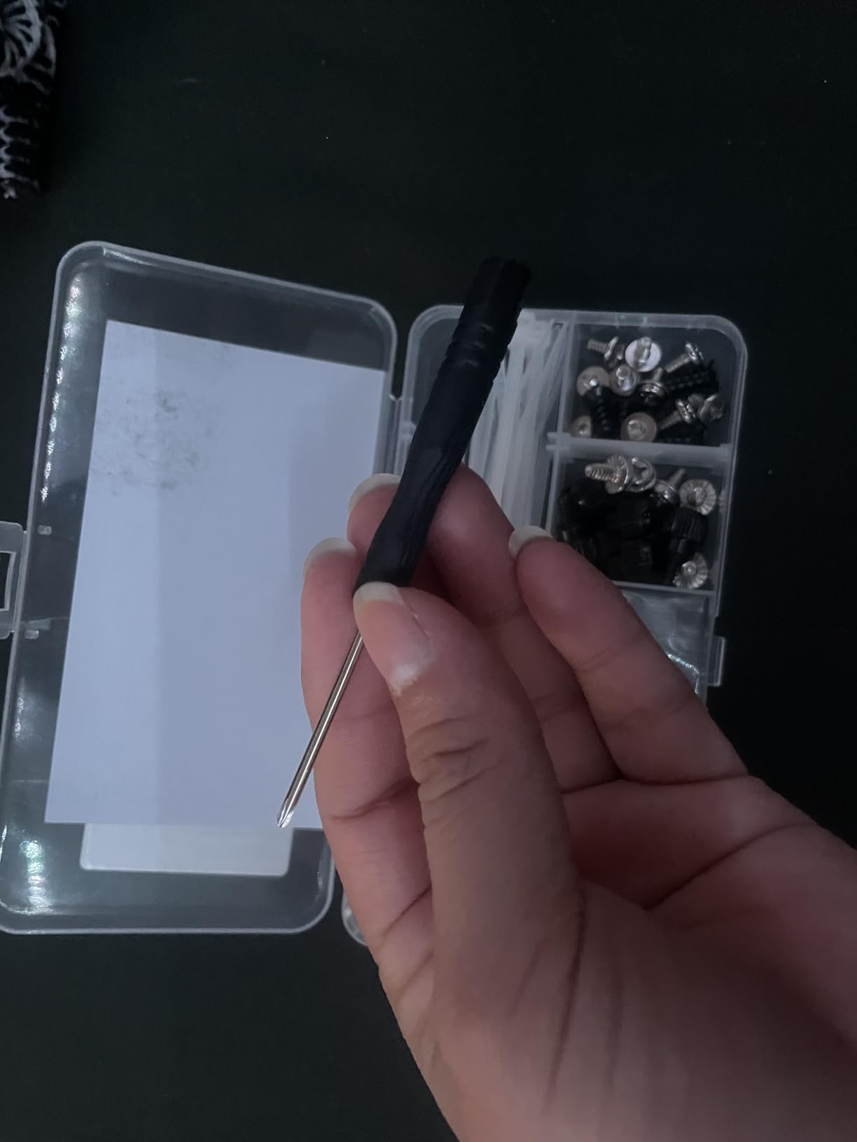 M.2 Screws, Motherboard Screw for Asus Gigabyte Asrock MSI Motherboards, Computer Screws for HDD, SSD, Fan, Power Supply, PC Case - PC Screws, M.2 Standoff and Screw customer photo 1