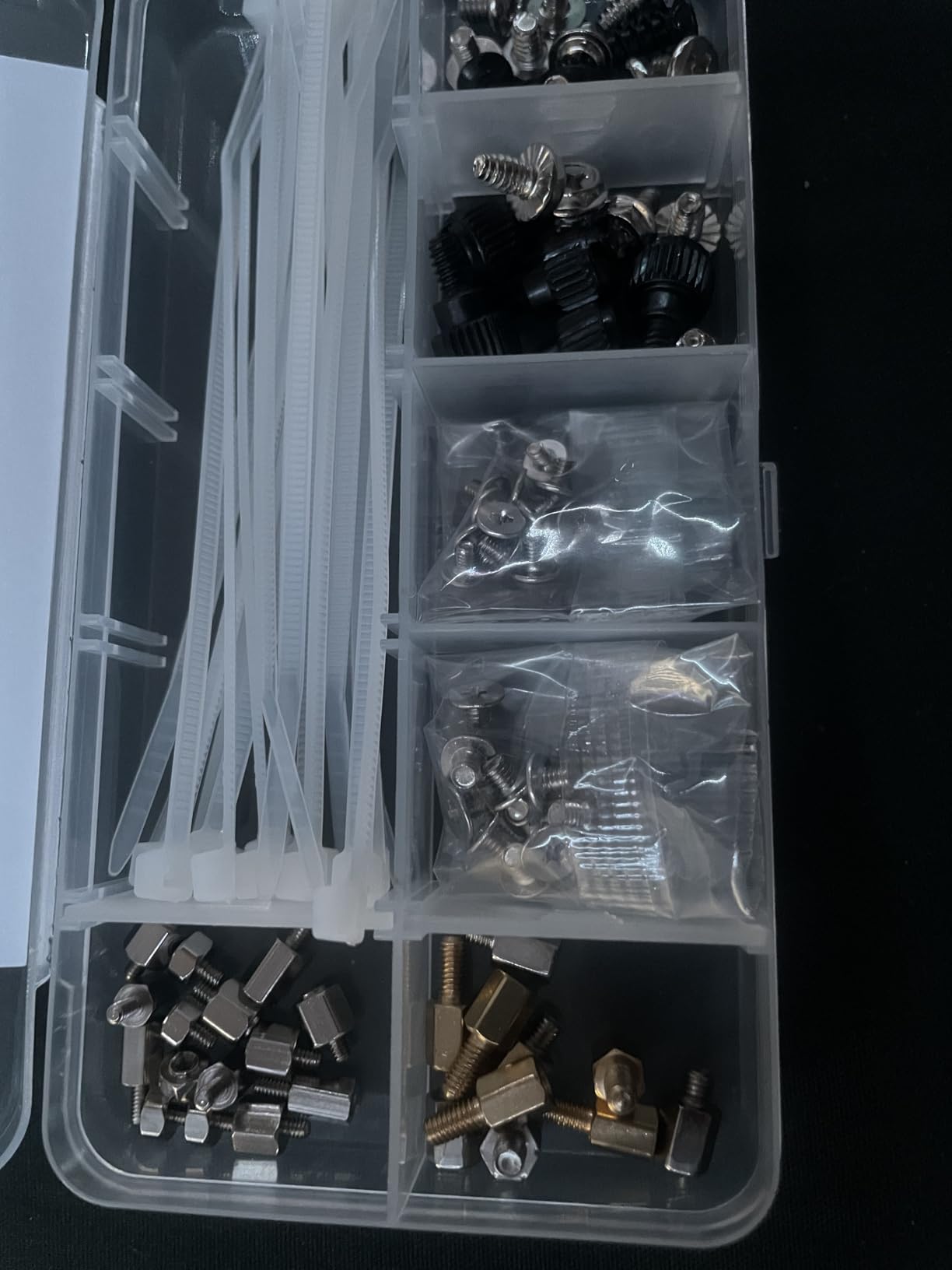 M.2 Screws, Motherboard Screw for Asus Gigabyte Asrock MSI Motherboards, Computer Screws for HDD, SSD, Fan, Power Supply, PC Case - PC Screws, M.2 Standoff and Screw customer photo 2