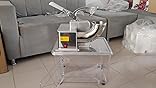 VIVOHOME Commercial Ice Crusher Shaver with Four Blades, Electric Snow Cone Maker Machine, 350W Shaved Ice Machine with Safety Switch for Both Home and Commercial Use, 660lbs/hr customer photo 1