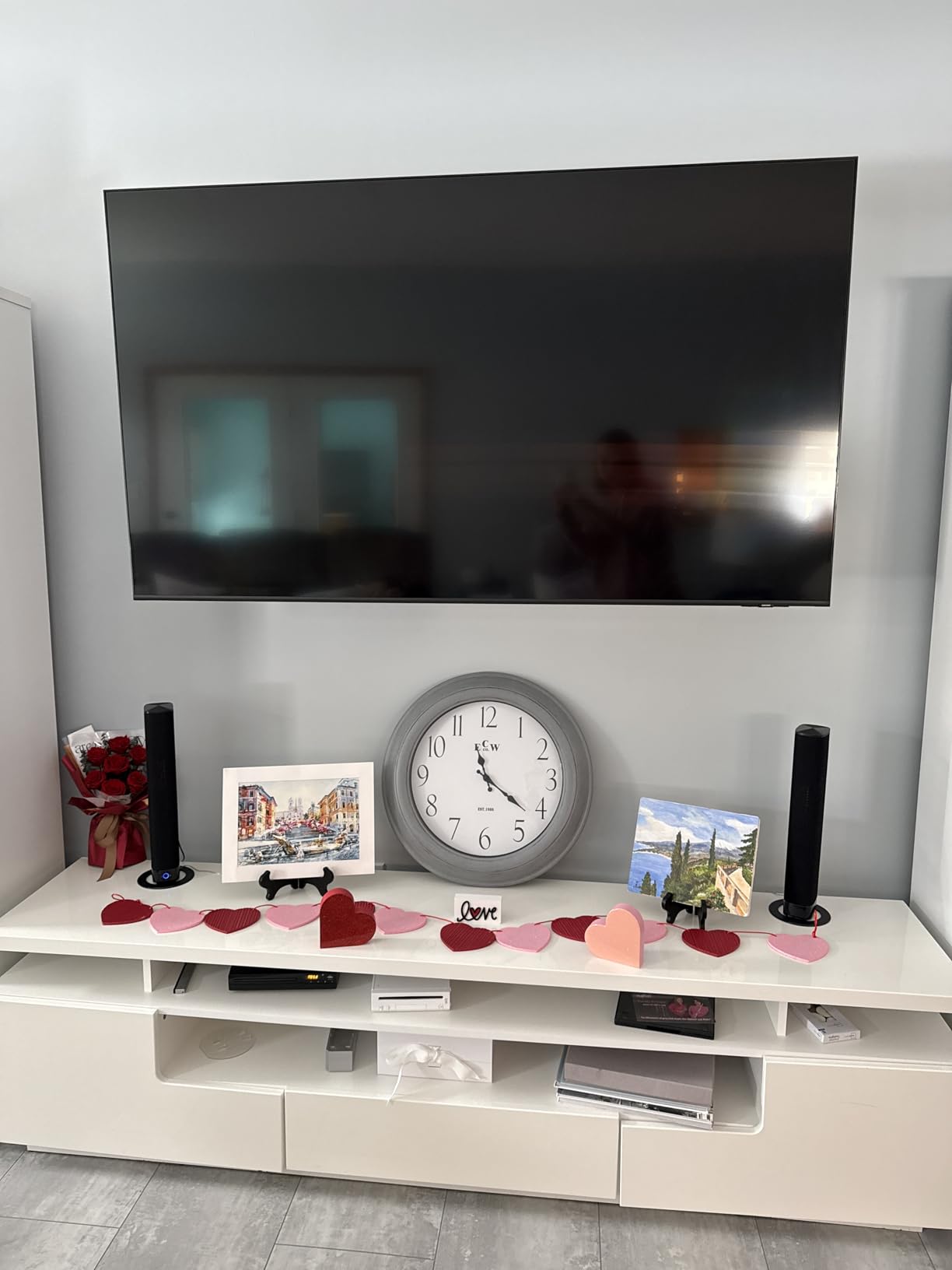 Sound Bar for Smart TV, Soundbar with Bluetooth/ARC/Opt/AUX Connect, Auto Volume Boost, 3 Equalizer Modes, 2 in 1 Detachable Soundbar for TV/PC/Gaming/Projectors customer photo 1