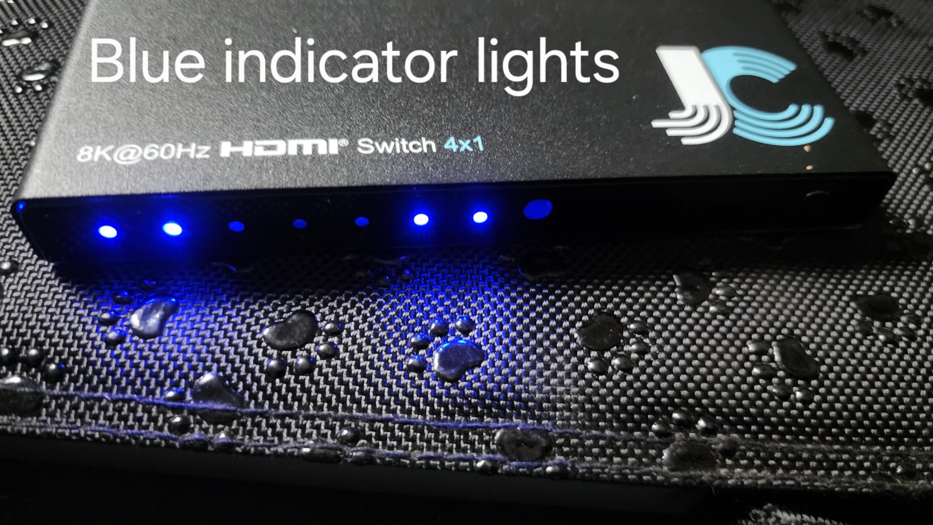 HDMI 2.1 Switch 4 in 1 Out 8K@60Hz 4K@120Hz, 4 Ports HDMI Switcher Splitter Selector with Remote, Support HDCP 2.3 HDR 10+ Dolby Vision/Atmos 48Gbps CEC for Apple TV Game PC PS Pro Xbox Roku customer photo 2