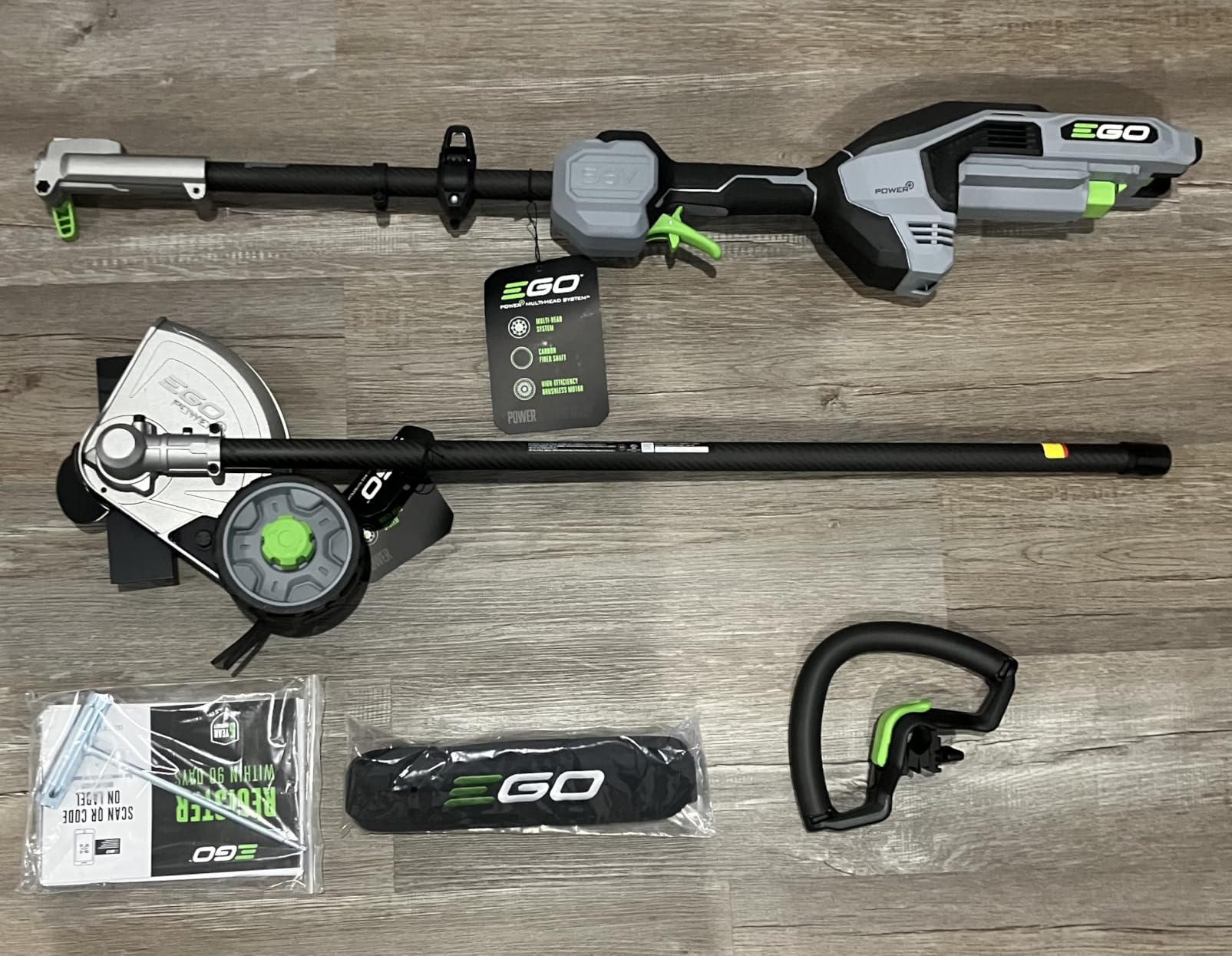 EGO Power+ Edger & Power Head Kit, Cordless Electric 8