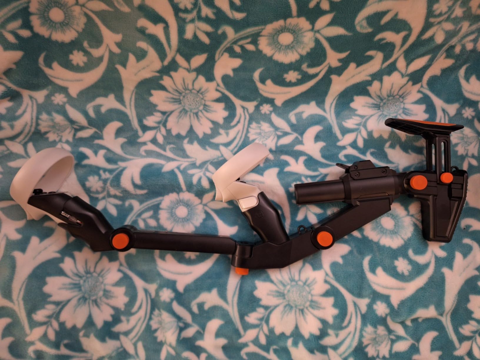 SUPERVR VR Gunstock Accesorries for Quest 3 Meta Quest 3S/Quest Pro/Quest 2 Gun Stock Customizes Shape Length FPS Gams Gear Controllers Accessories customer photo 2