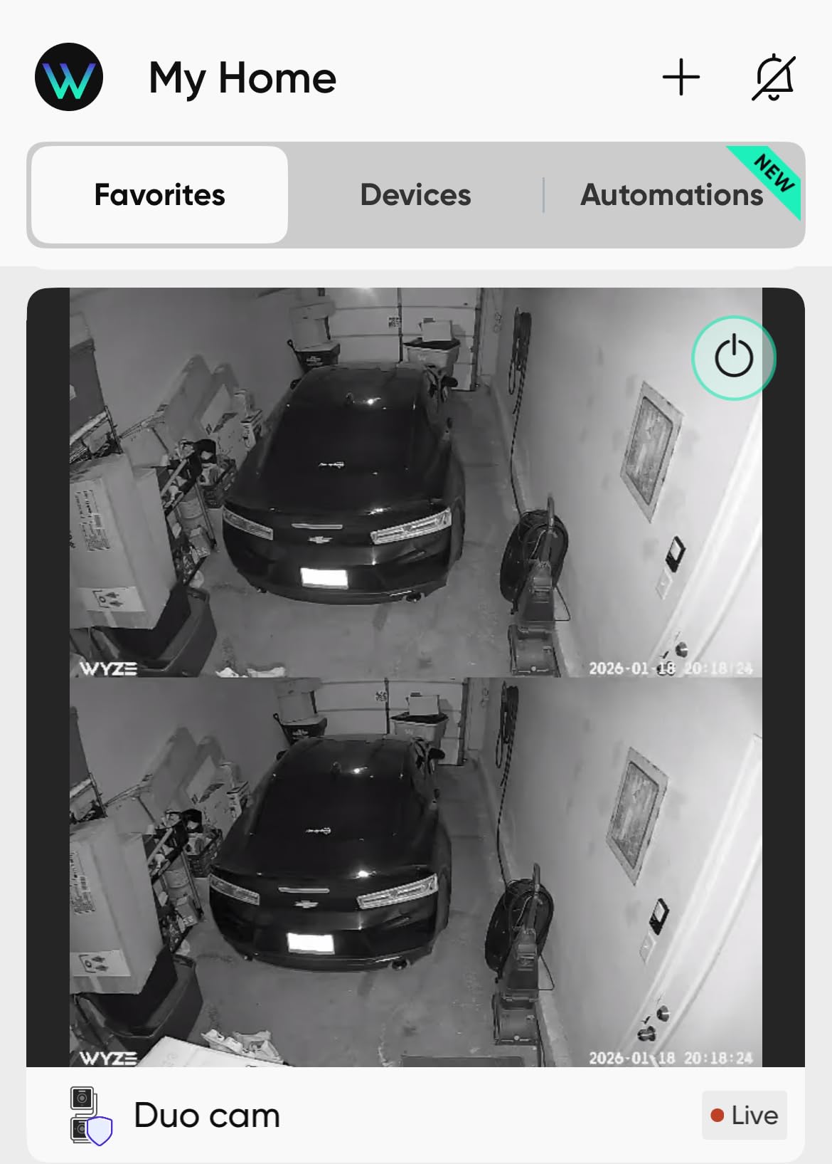 Duo Cam Pan Indoor/Outdoor IP65 2K 360° Pan/Tilt Smart Home Security Camera with Color Night Vision, Compatible with Alexa & Google Assistant, White customer photo 2