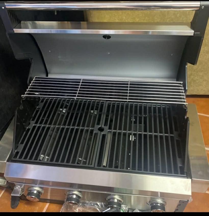 Brand-Man Propane Gas Grill, 40-Inch 6-Burner Built-In Head BBQ Island Outdoor Kitchen, Natural Gas Convertible, Heavy Duty 304 Stainless Steel, 60,000BTUs customer photo 1