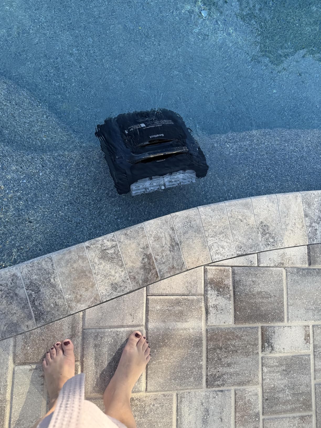 (2025 Upgrade) Beatbot AquaSense 2 Cordless Robotic Pool Vacuum Cleaner, Smart Surface Parking, Double-Pass Waterline Scrubbing, Cleans Floor, Walls and Waterline customer photo 1