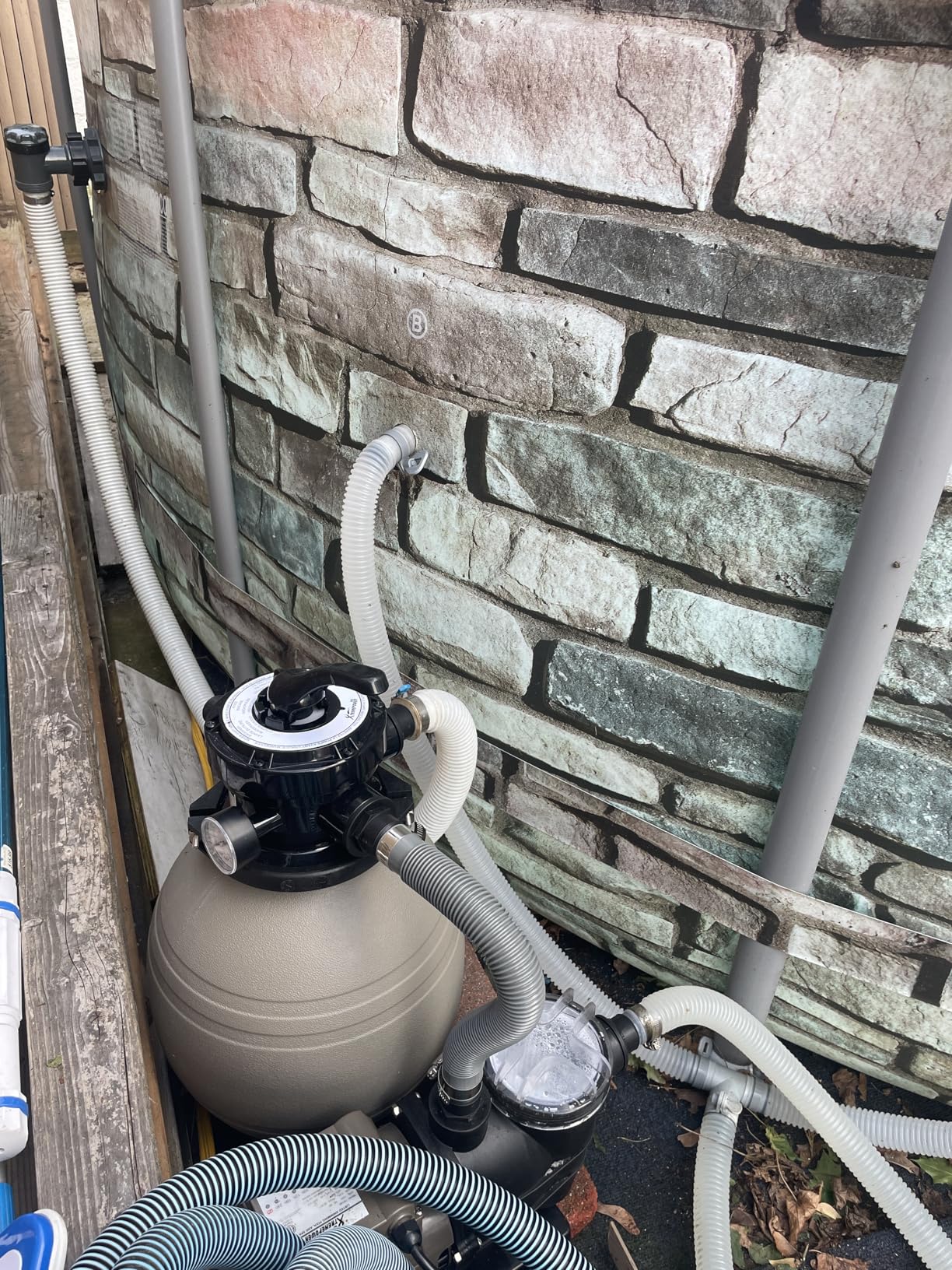 XtremepowerUS Above Ground Pool Salt Water System, Saltwater Chlorinator Built-in Timer for Above Ground Swimming Pool up to 15,000 Gallons with E.C.O. Salt Cell Generator customer photo 1