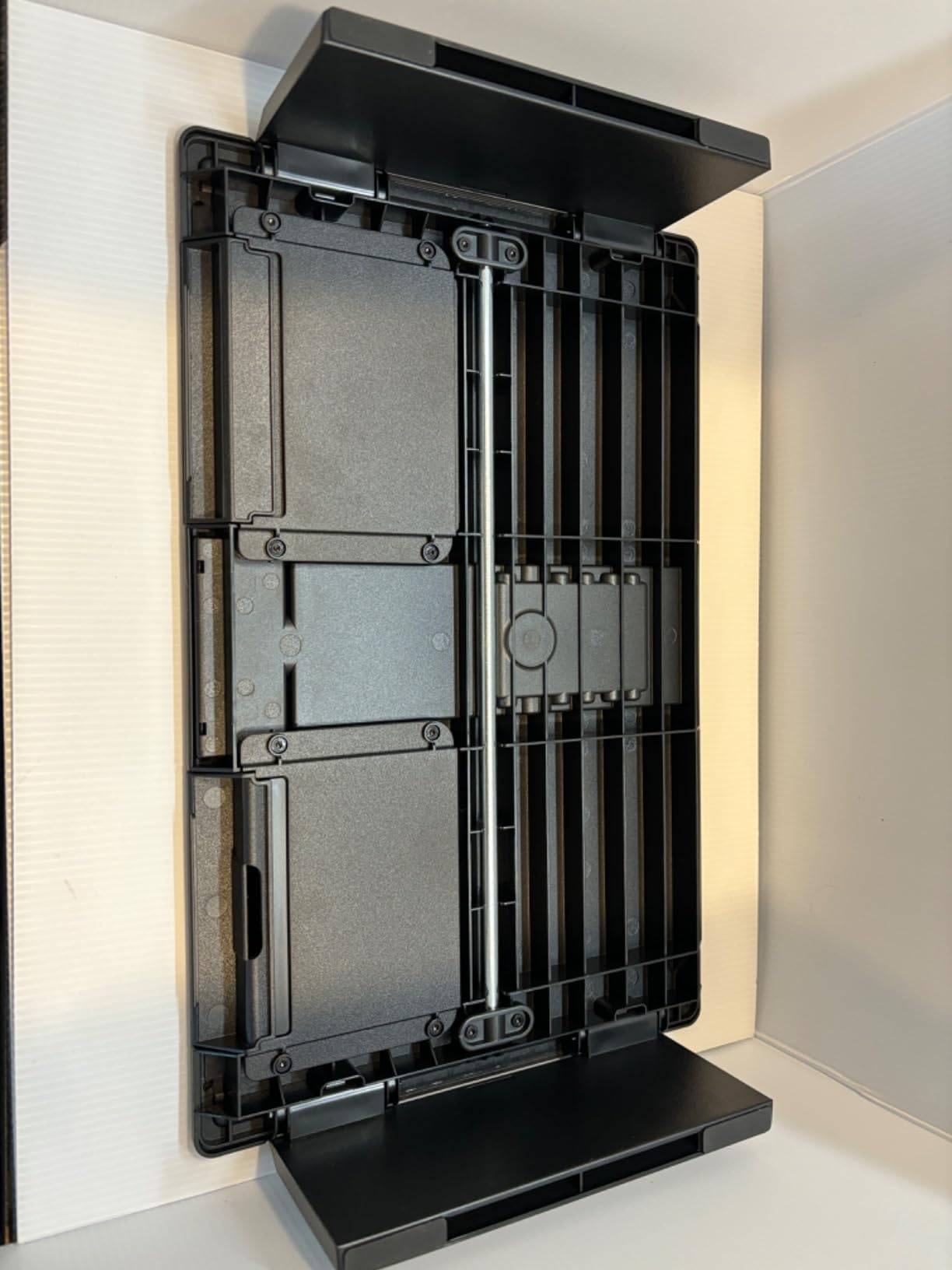 Heymaster Gaming Monitor Stand Riser with RGB Light, USB HUB Type-C Data Port, Adapter Charging, Foldable Adjustable Length Computer Monitor Phone Stand Storage Drawer & Pen Slot customer photo 2