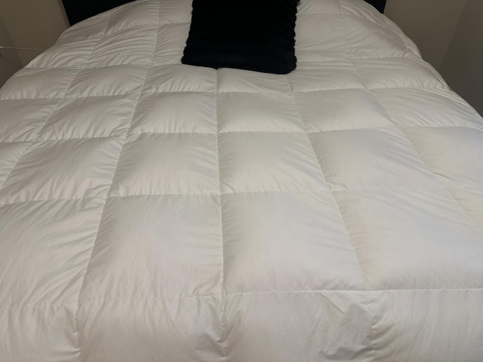 Pacific Coast Goose Feather Down Fiber Comforters King Size, Extra Fluffy White Duvet Insert, Ultra-Soft, Breathable, All Season Hotel Luxury Bedding Comforters, 8 Corner & Center Loops (106