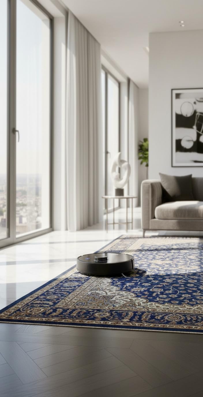 MONSGA Robot Vacuum and Mop Combo, 6000Pa Robotic Vacuum with 3.5L Self Emptying Station, Lidar Navigation Robot Vacuum Cleaner, 180mins Runtime, APP/Remote/Voice Control, for Hard Floors and Carpets customer photo 1