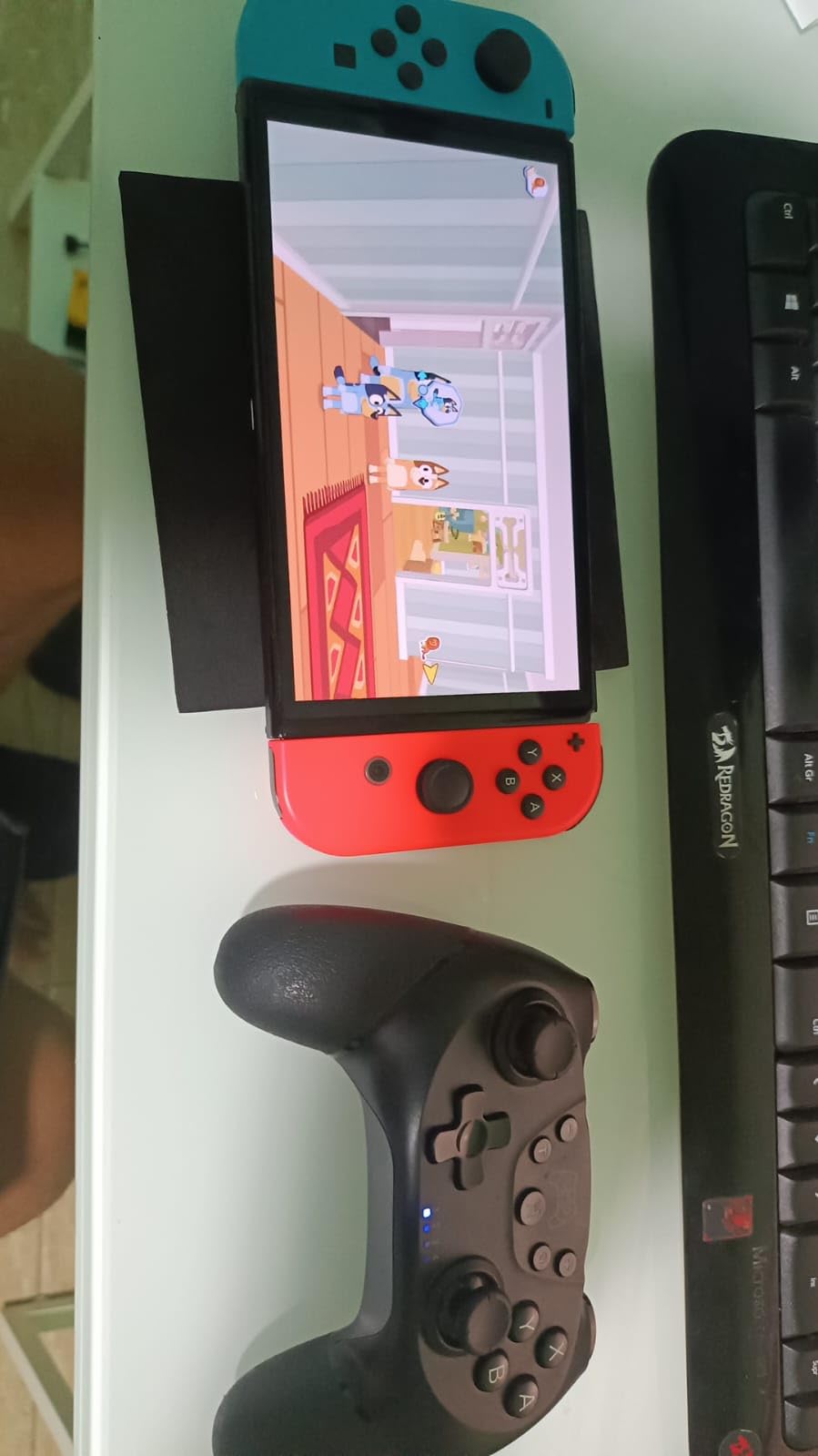 AceGamer Wireless Pro Controller for Nintendo Switch/Lite/OLED/Switch 2/PC, 2 pack, Dual Vibration/Turbo/Ergonomic ! (Black&White) customer photo 2