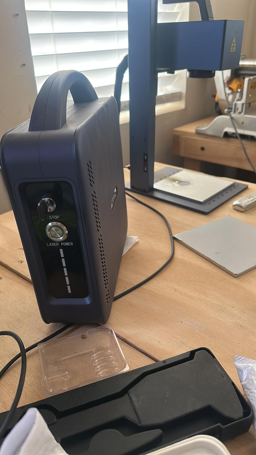 GWEIKE G2 Max 50W Fiber Laser Engraver with 3D & Deep Engraving, 15000mm/s Fast Laser Engraver Machine, 150x150mm Working Area, 0.001mm Laser Marking Machine for Jewelry, Metal, Leather, Dog Tags customer photo 2