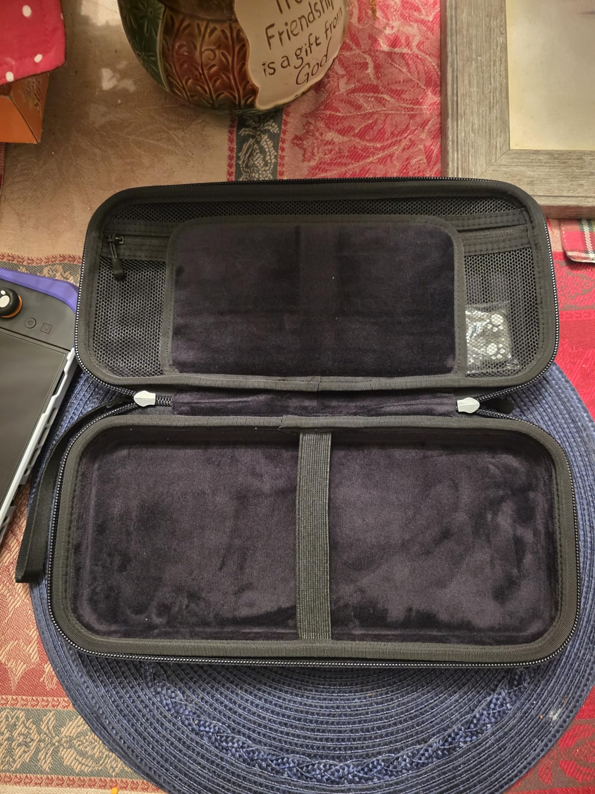 Mumba Nintendo Switch 2 Carrying Case [2025 Plus Version] [Fits Protective Cases] Hard Shell Travel Handbag Pouch with 12 Game Card Slots, Large Capacity for Switch 2 Accessories (Black) customer photo 1