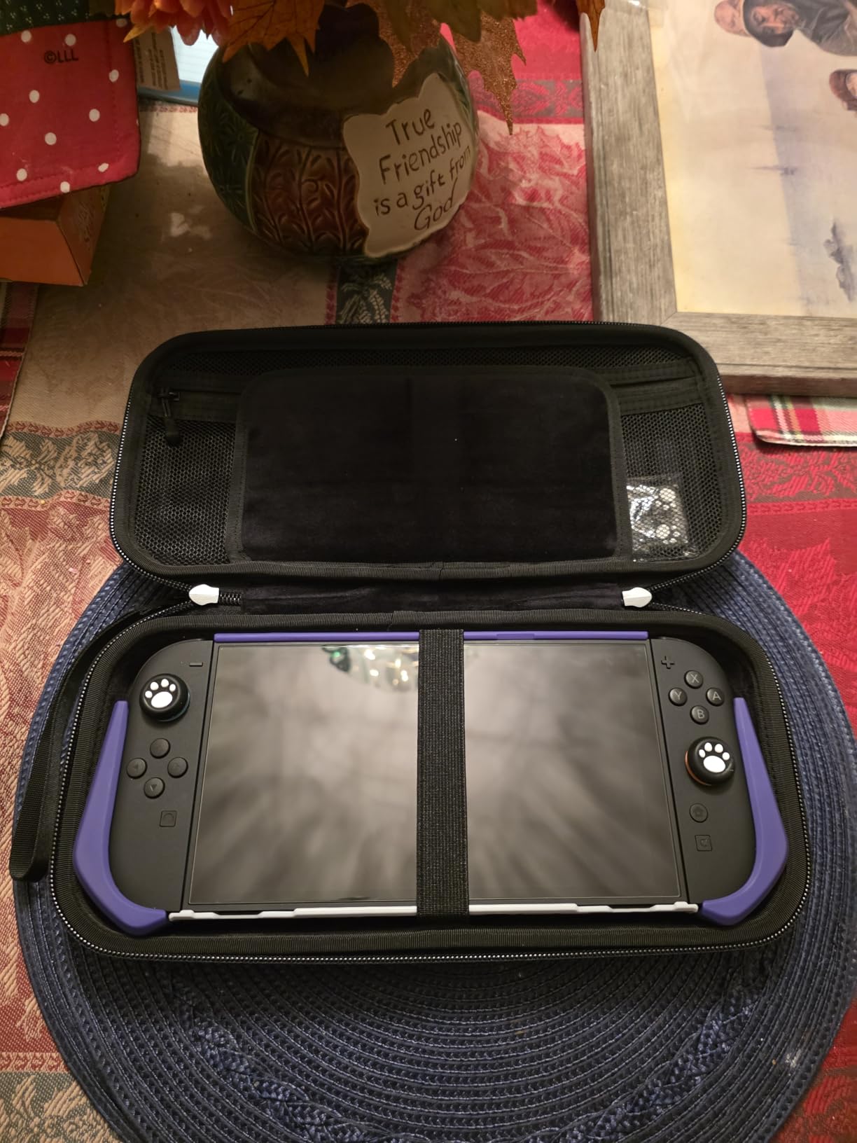 Mumba Nintendo Switch 2 Carrying Case [2025 Plus Version] [Fits Protective Cases] Hard Shell Travel Handbag Pouch with 12 Game Card Slots, Large Capacity for Switch 2 Accessories (Black) customer photo 2