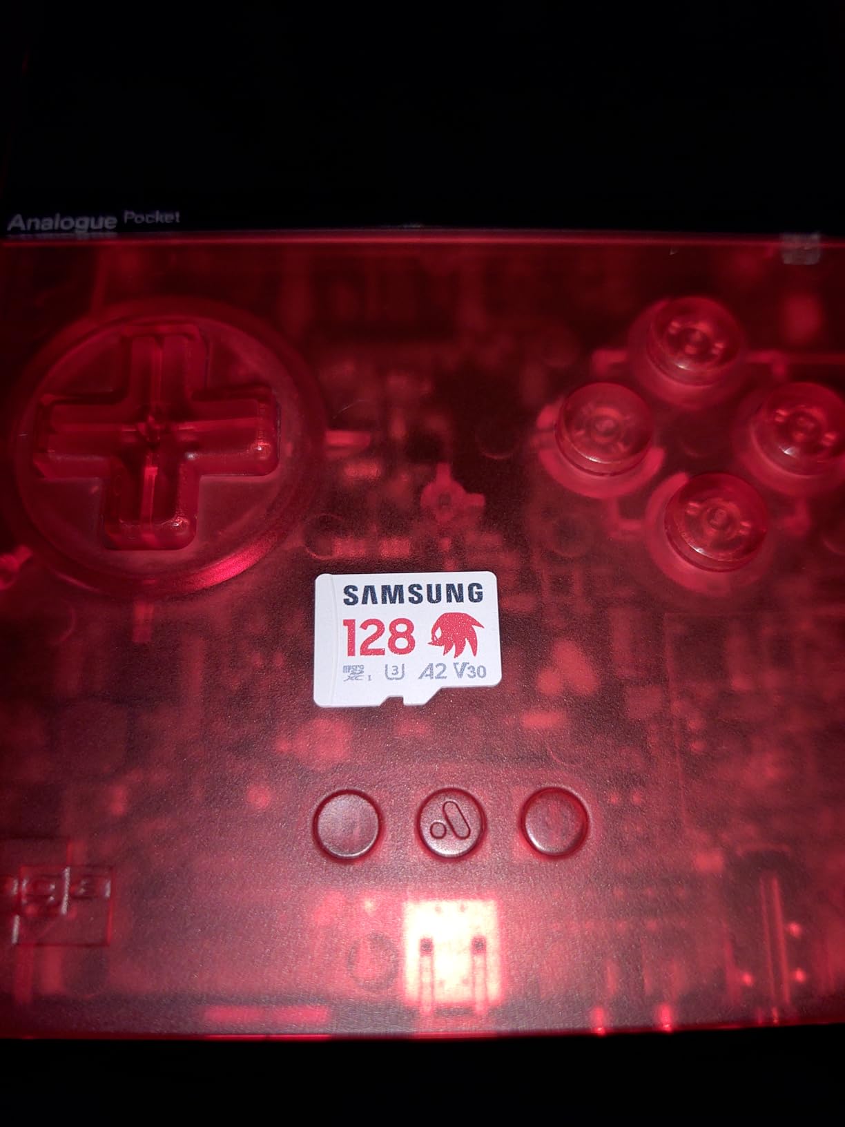 Samsung PRO Plus Sonic The Hedgehog + Adapter, 128GB microSDXC, Up-to 180MB/s, Full HD & 4K UHD, UHS-I, C10, U3, V30, A2, for Nintendo-Switch, Steam Deck, GoPRO, DJI Drone, Tablets (MB-MD128SA/LC1) customer photo 2