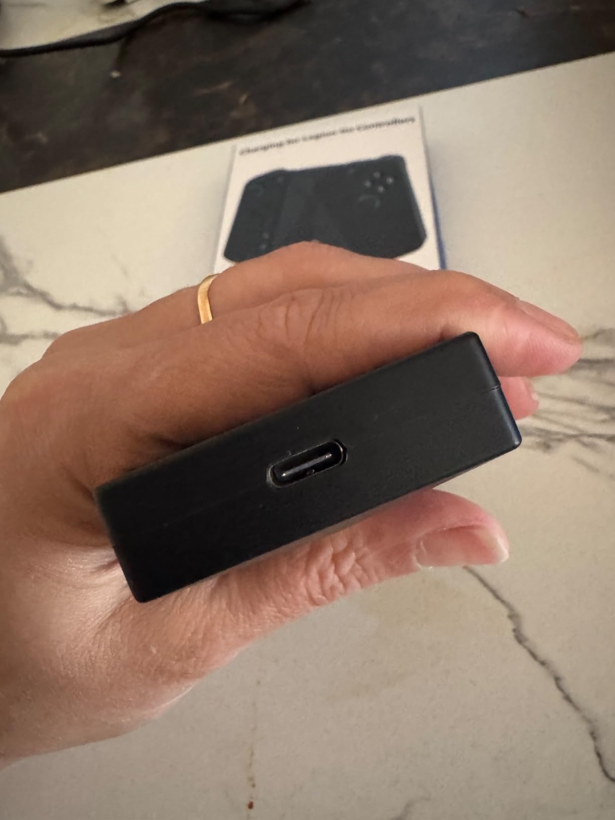 Gamorek Controller Charging Connector Grip Compatible with Lenovo Legion Go/Legion Go 2 customer photo 1