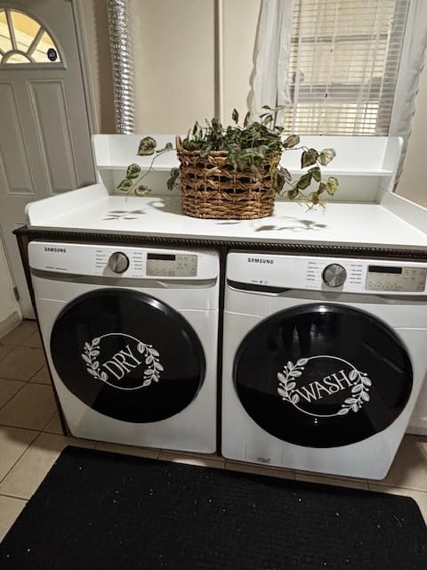 2-Tier Washer and Dryer Countertop with 2.75